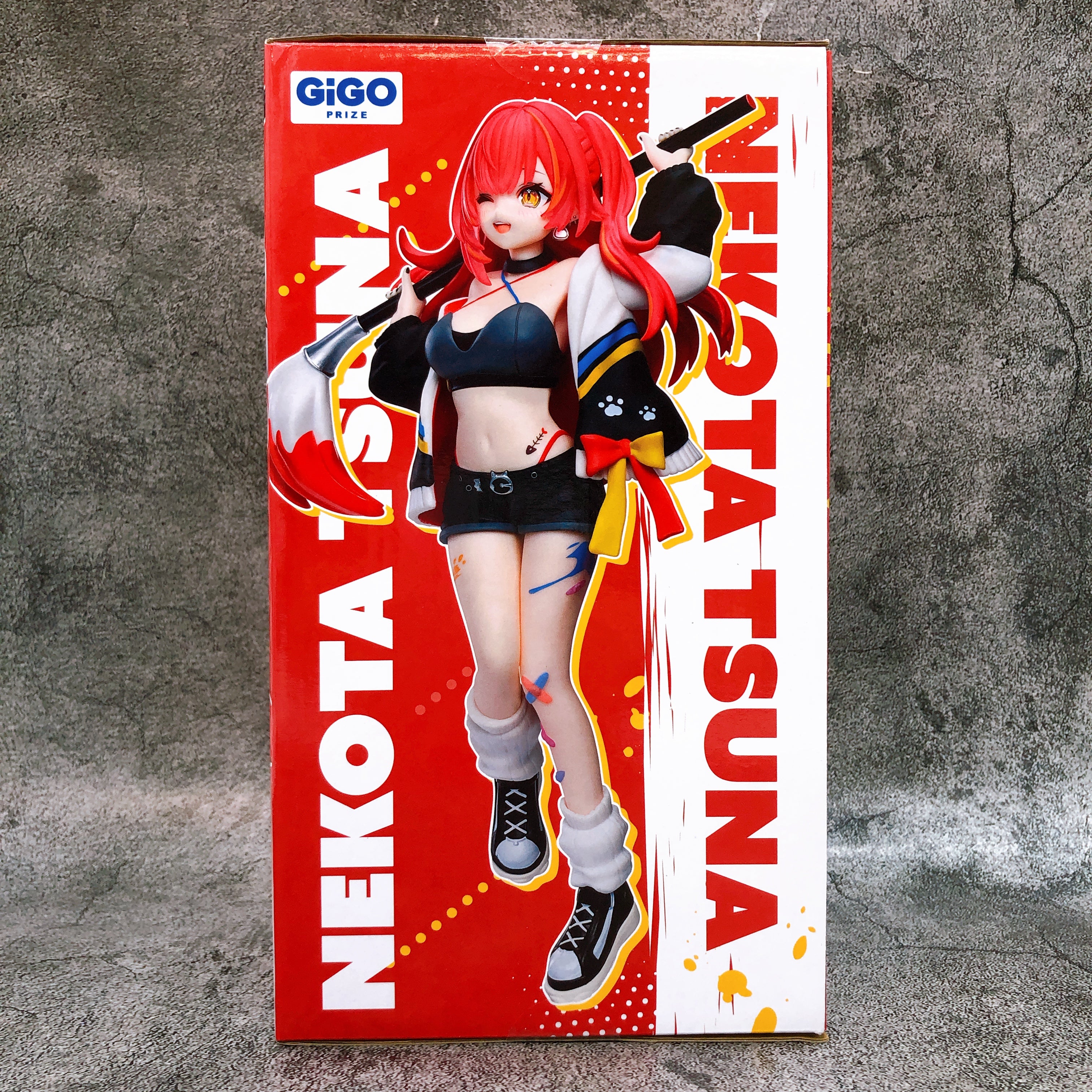VSPO! Nekota Tsuna Scale Figure Play with paint vol.8 Figure Fukuya Japan