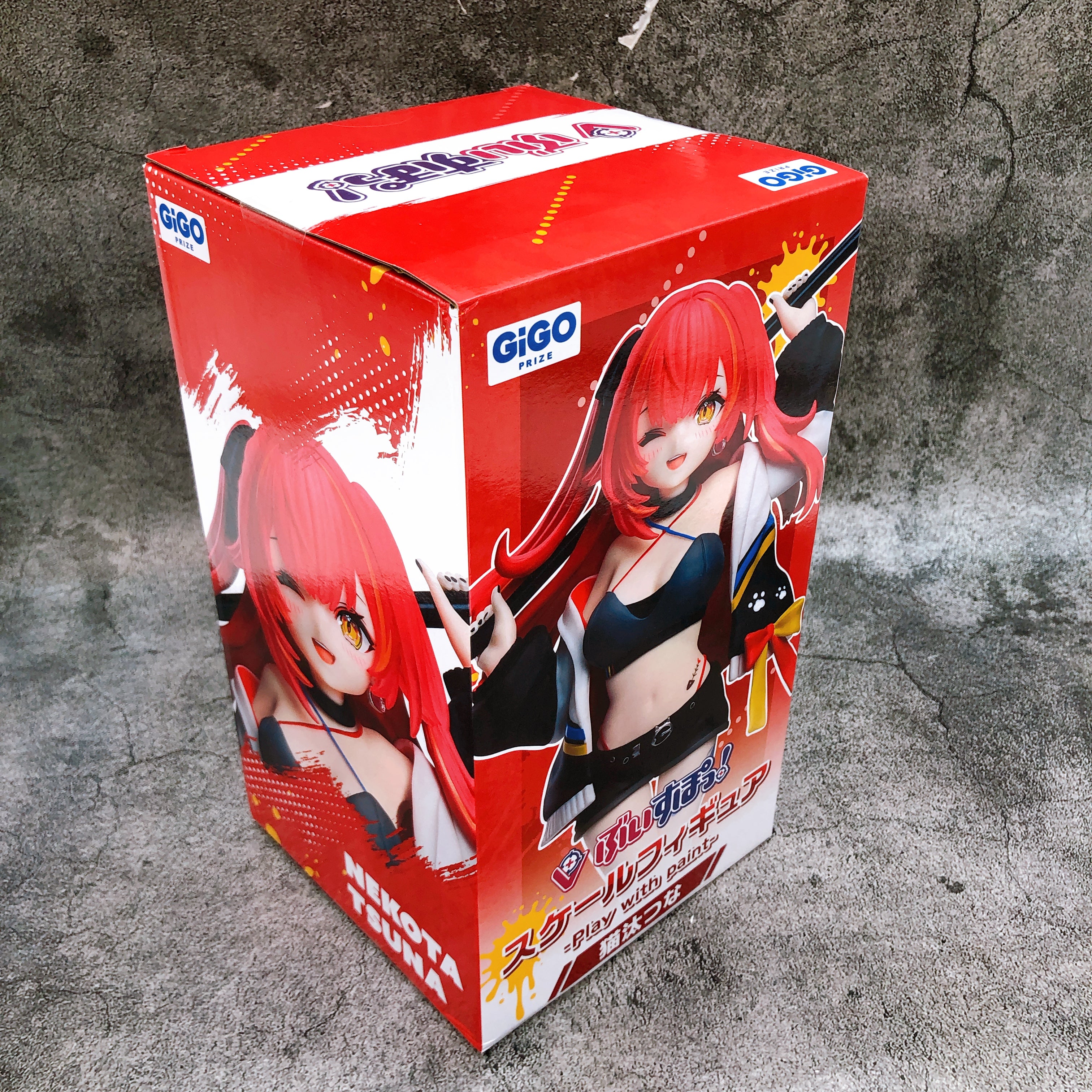 VSPO! Nekota Tsuna Scale Figure Play with paint vol.8 Figure Fukuya Japan