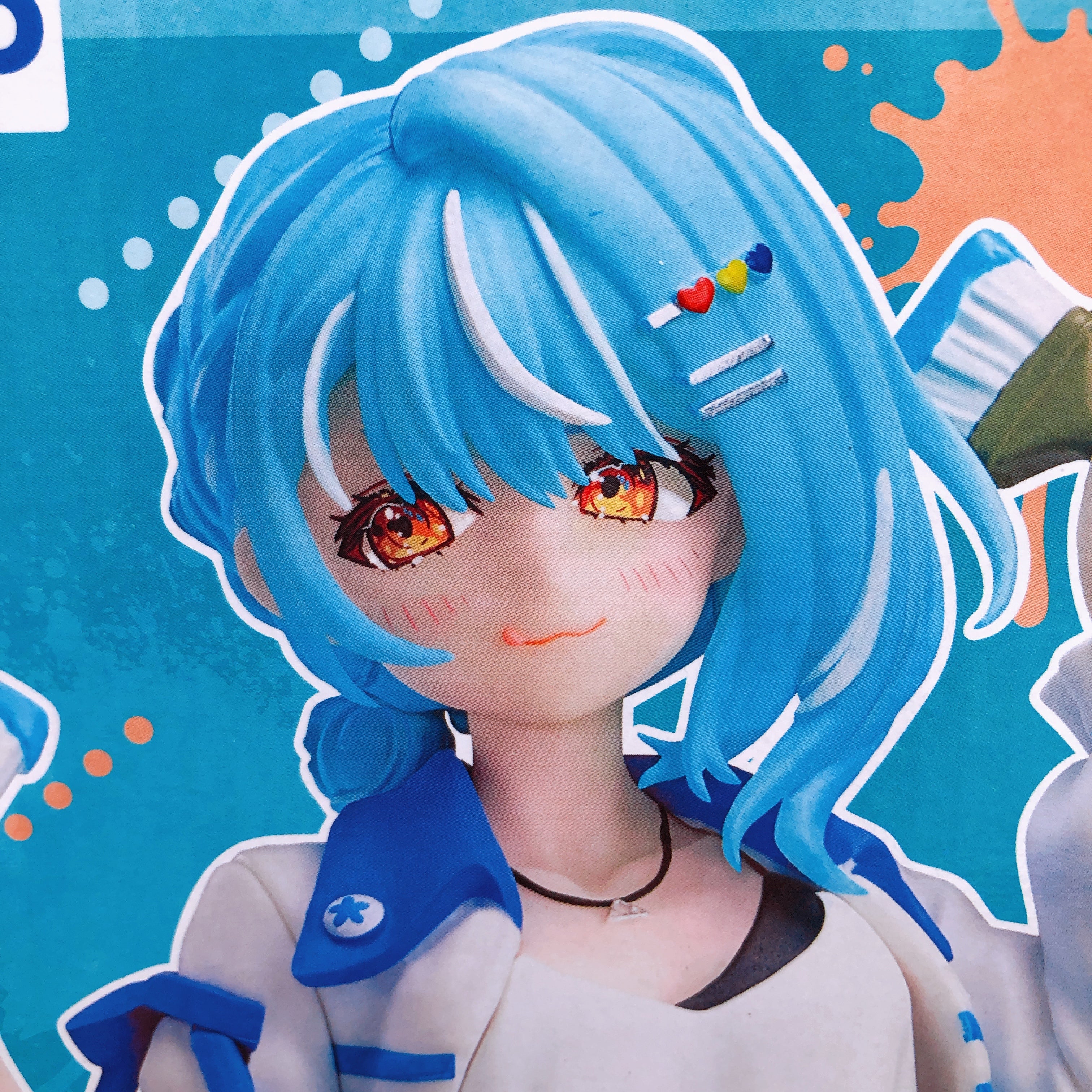 VSPO! Shiranami Ramune ScaleFigure Play with paint vol.8 Figure Fukuya Japan