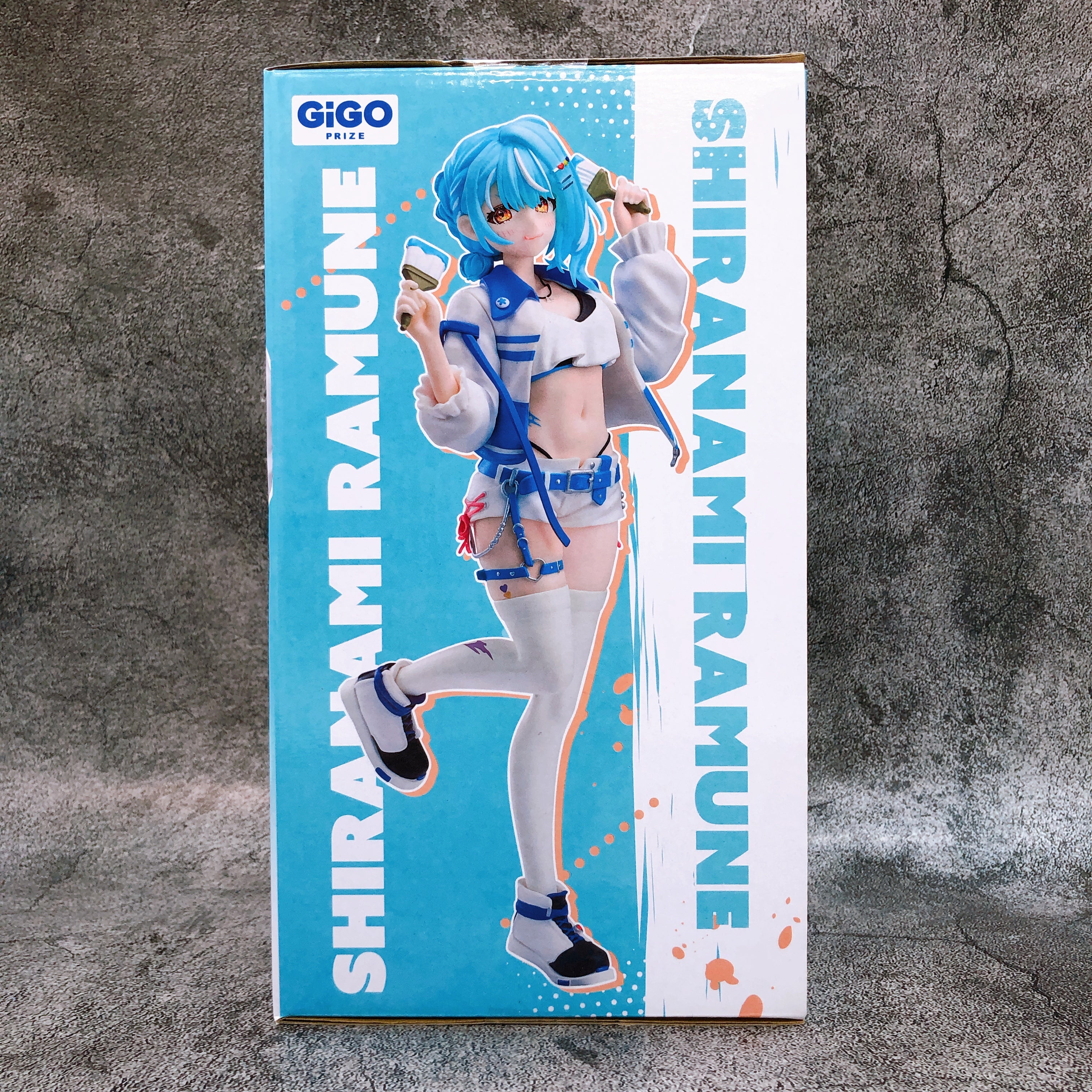 VSPO! Shiranami Ramune ScaleFigure Play with paint vol.8 Figure Fukuya Japan