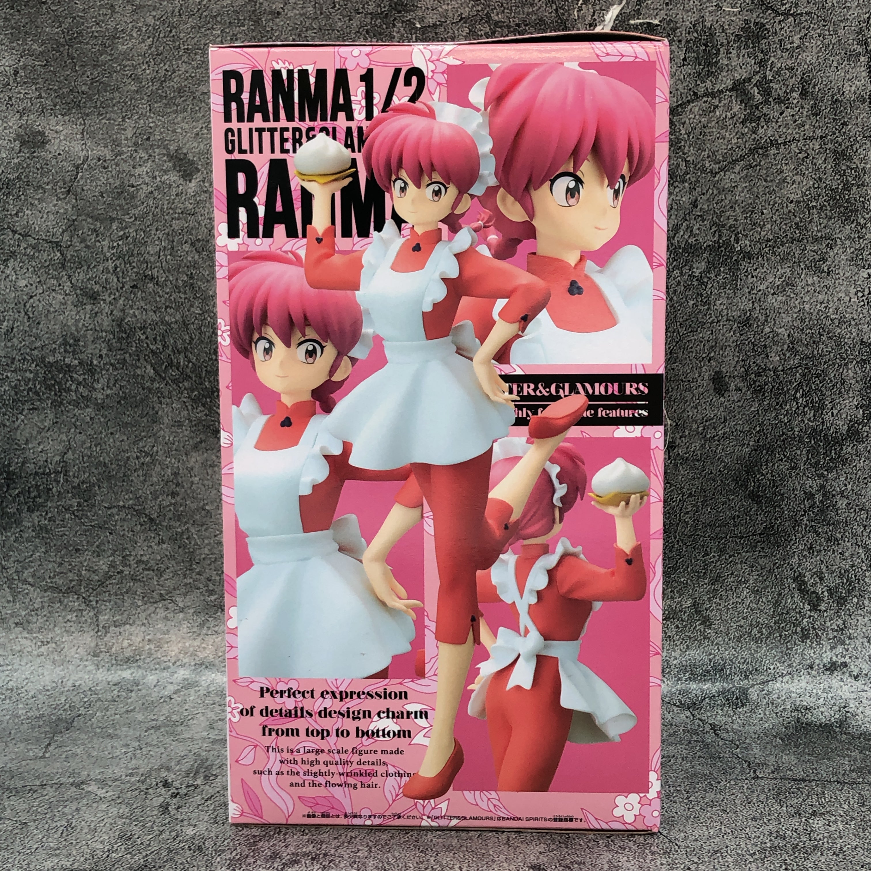 Ranma 1/2 Ranma Saotome GLITTER&GLAMOURS Figure BANPRESTO Japan Sealed