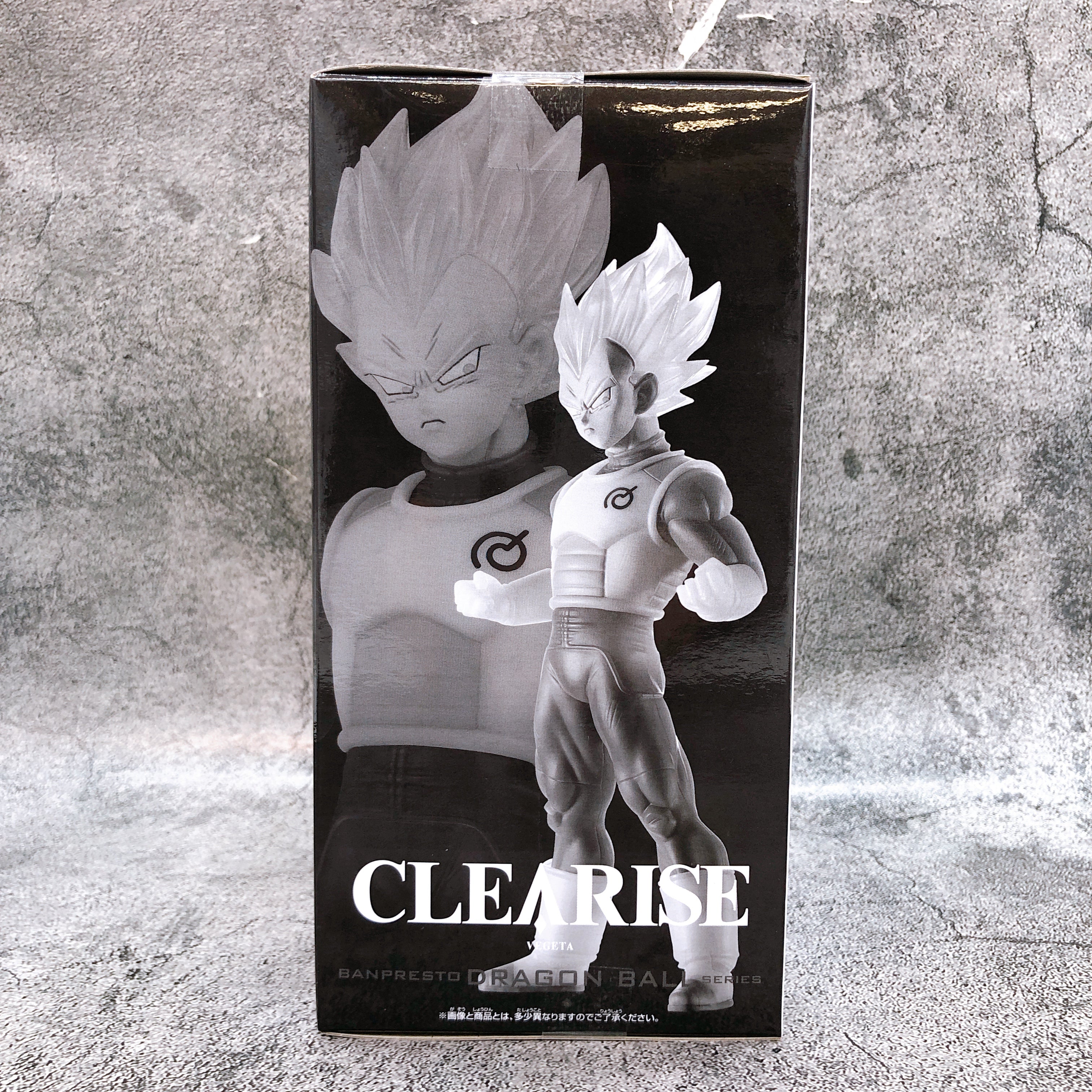 Dragon Ball Super Vegeta CLEARISE Figure BANPRESTO Japan Sealed NEW AUTHENTIC