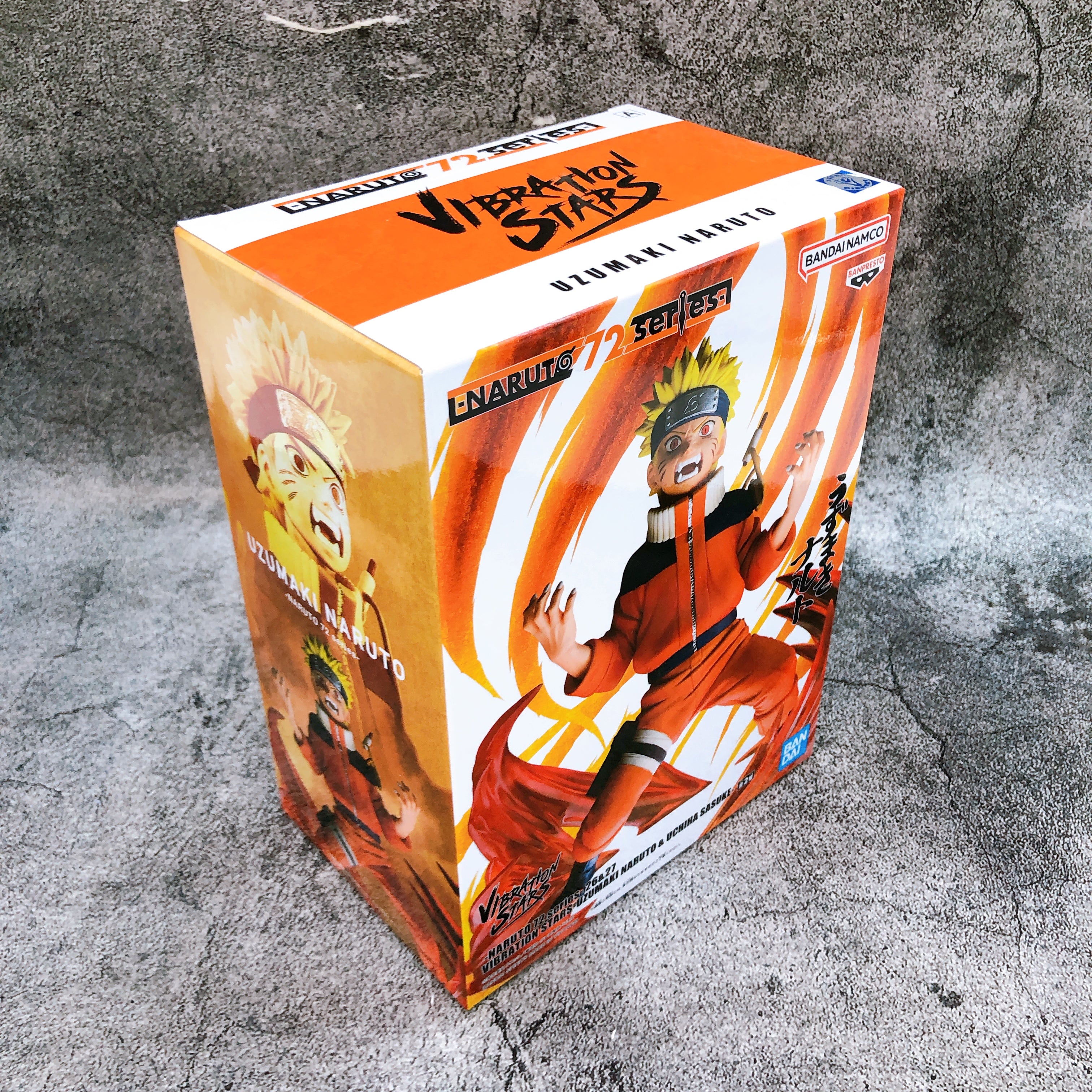 NARUTO 72 series 26 & 27 Naruto Uzumaki VIBRATION STARS Figure BANPRESTO Japan