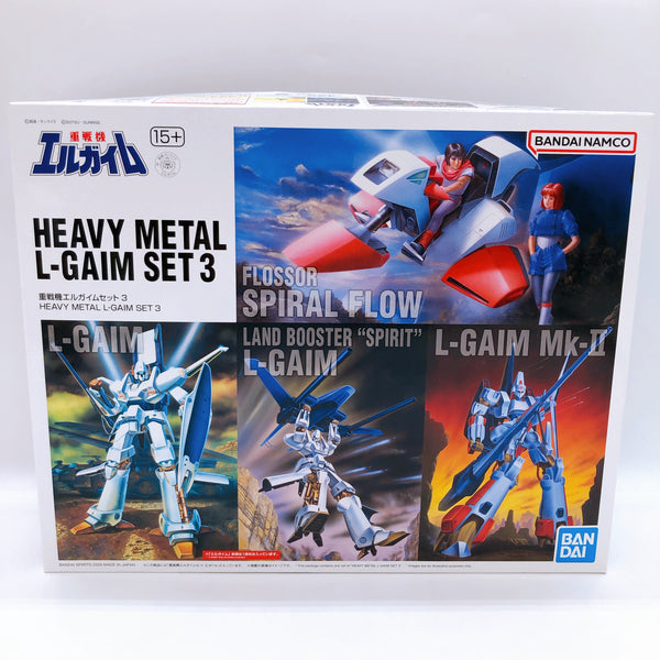Heavy Metal L-Gaim SET 3 1/144 Scale Model Kit Premium Bandai Japan NE Heavy Metal L-Gaim SET 3 1/144 Scale Model Kit Premium Bandai Japan NE