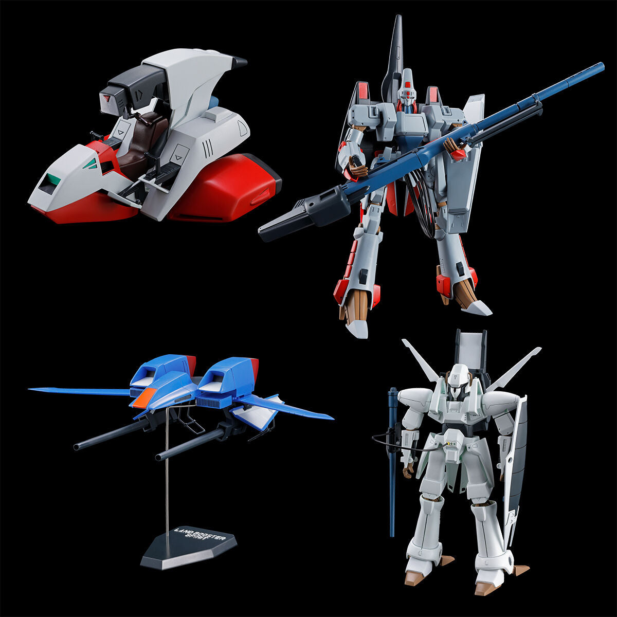 HG 1/144 エルガイム　オージ　AUG & L-Gaim プラモデルセット Heavy Metal L-Gaim SET 3 1/144 Scale Model Kit Premium Bandai Japan NE