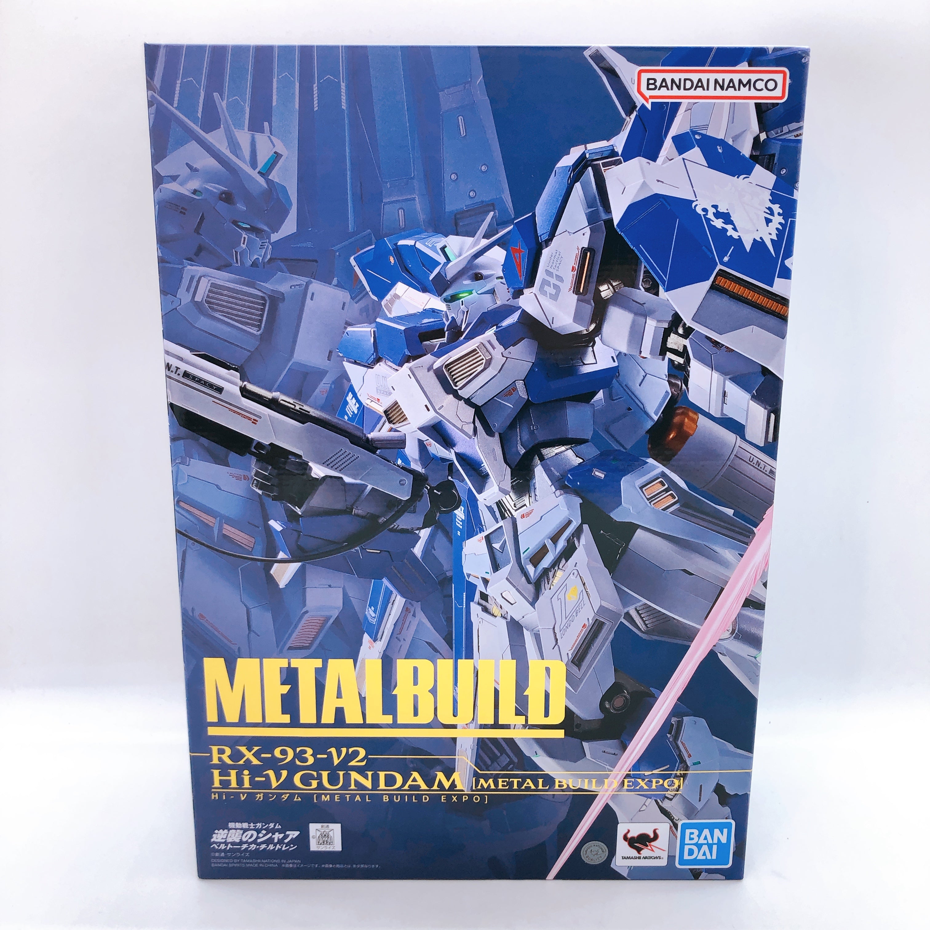 Hi-Nu Gundam RX-93-ν2 Metal Build Expo Action Figure Bandai Japan AUTHENTIC