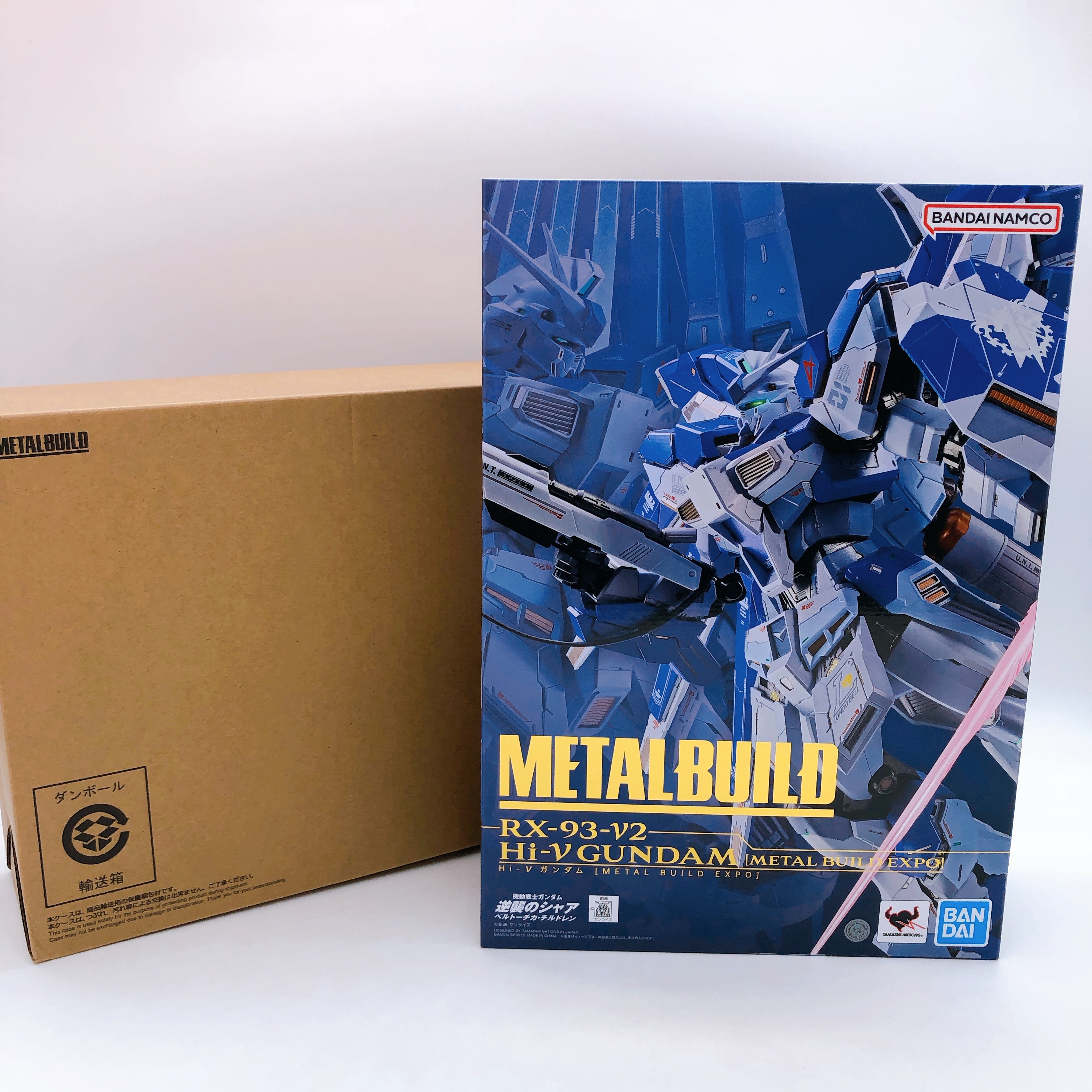 Hi-Nu Gundam METAL BUILD EXPO Bandai Japan Action Figure Char's Counterattack