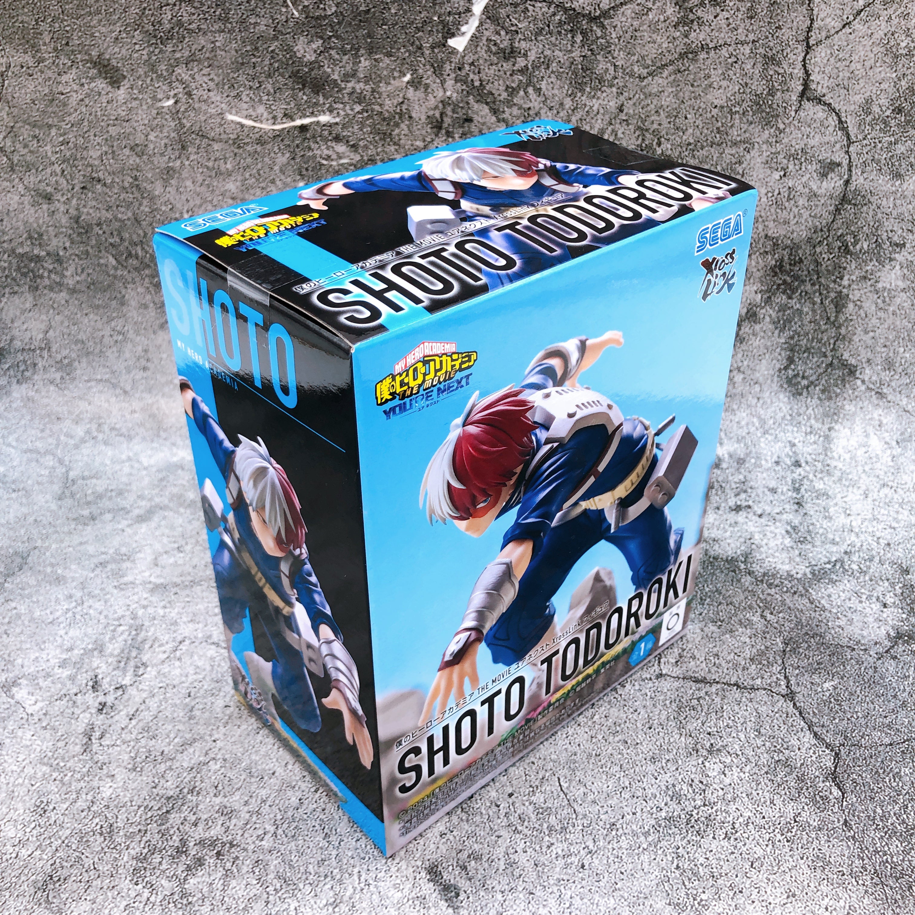 My Hero Academia THE MOVIE You're Next Shoto Todoroki XrossLink Figure SEGA