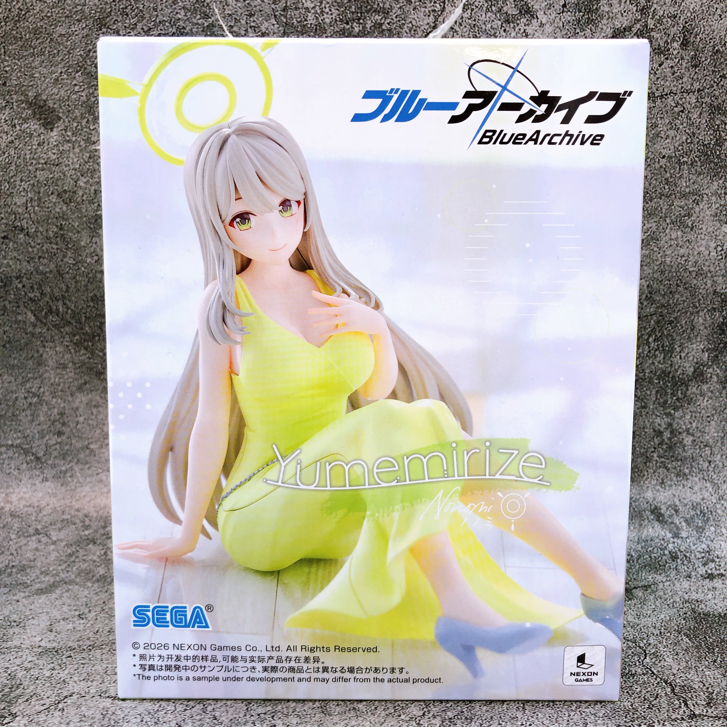Blue Archive Nonomi Yumemirize Figure SEGA Japan Sealed AUTHENTIC FASTSHIP