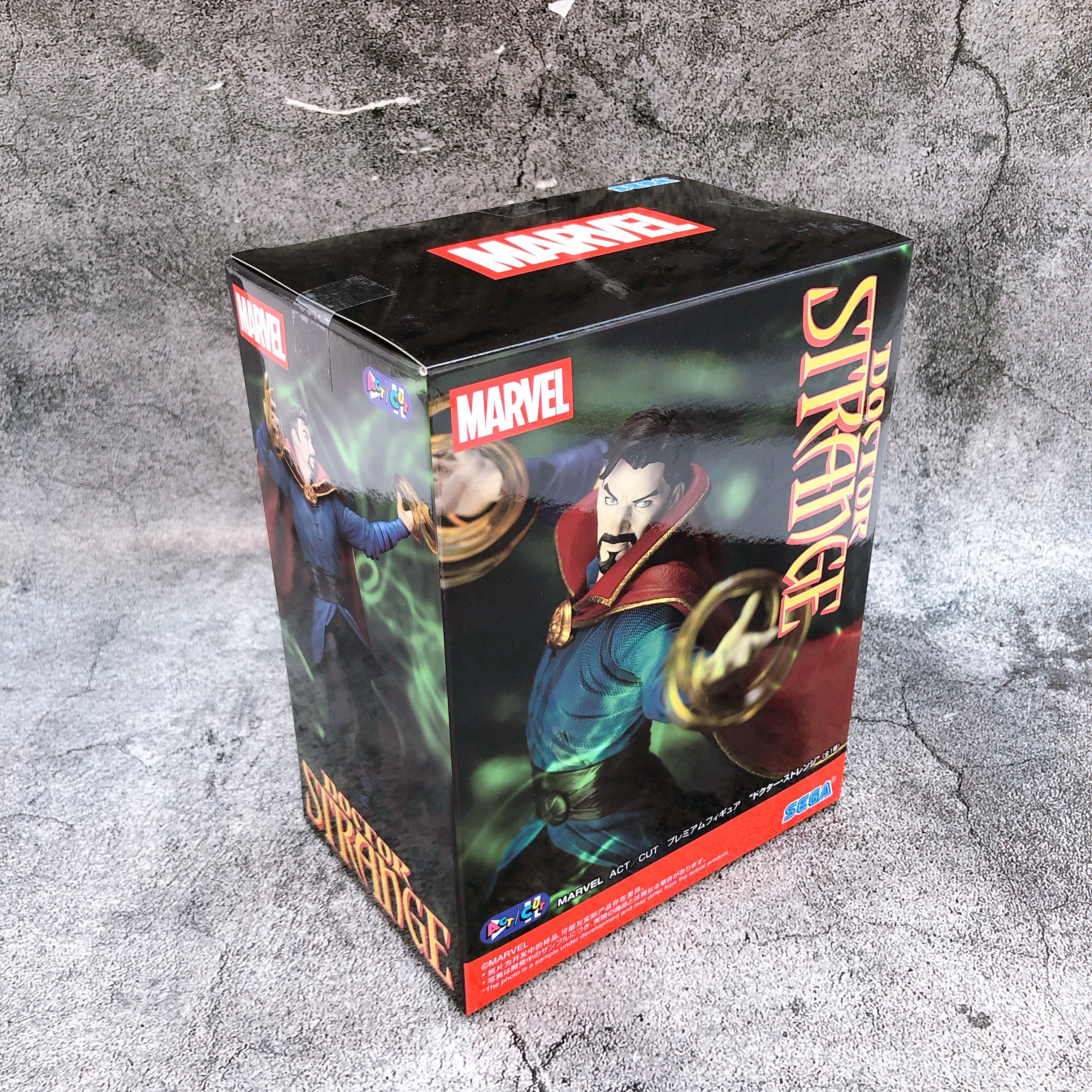 MARVEL Doctor Strange ACT/CUTPremium Figure SEGA Japan Sealed NEW AUTH