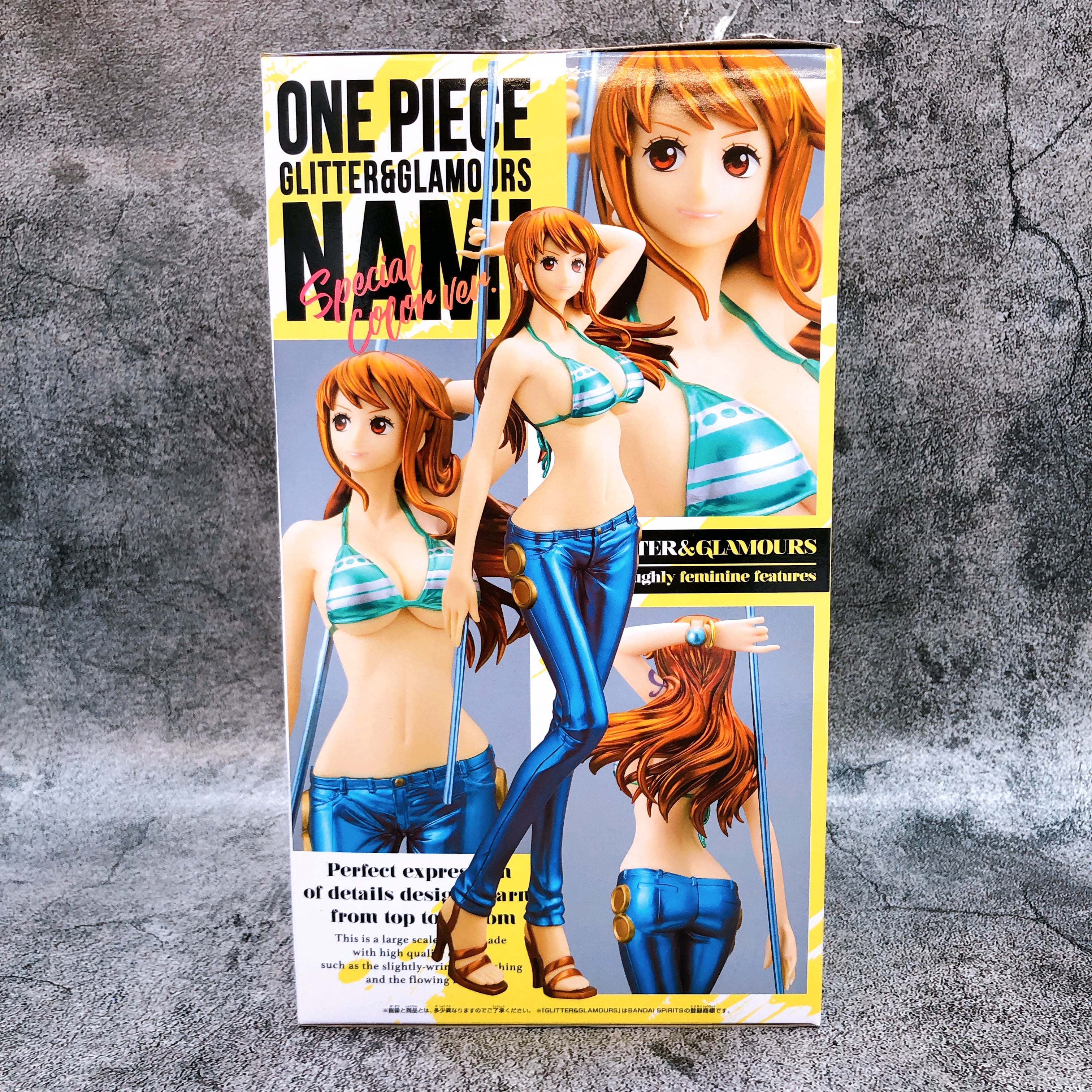 ONE PIECE Nami(A) GLITTER＆GLAMOURS-NAMI-SPECIAL COLOR ver. Figure Banpresto NEW