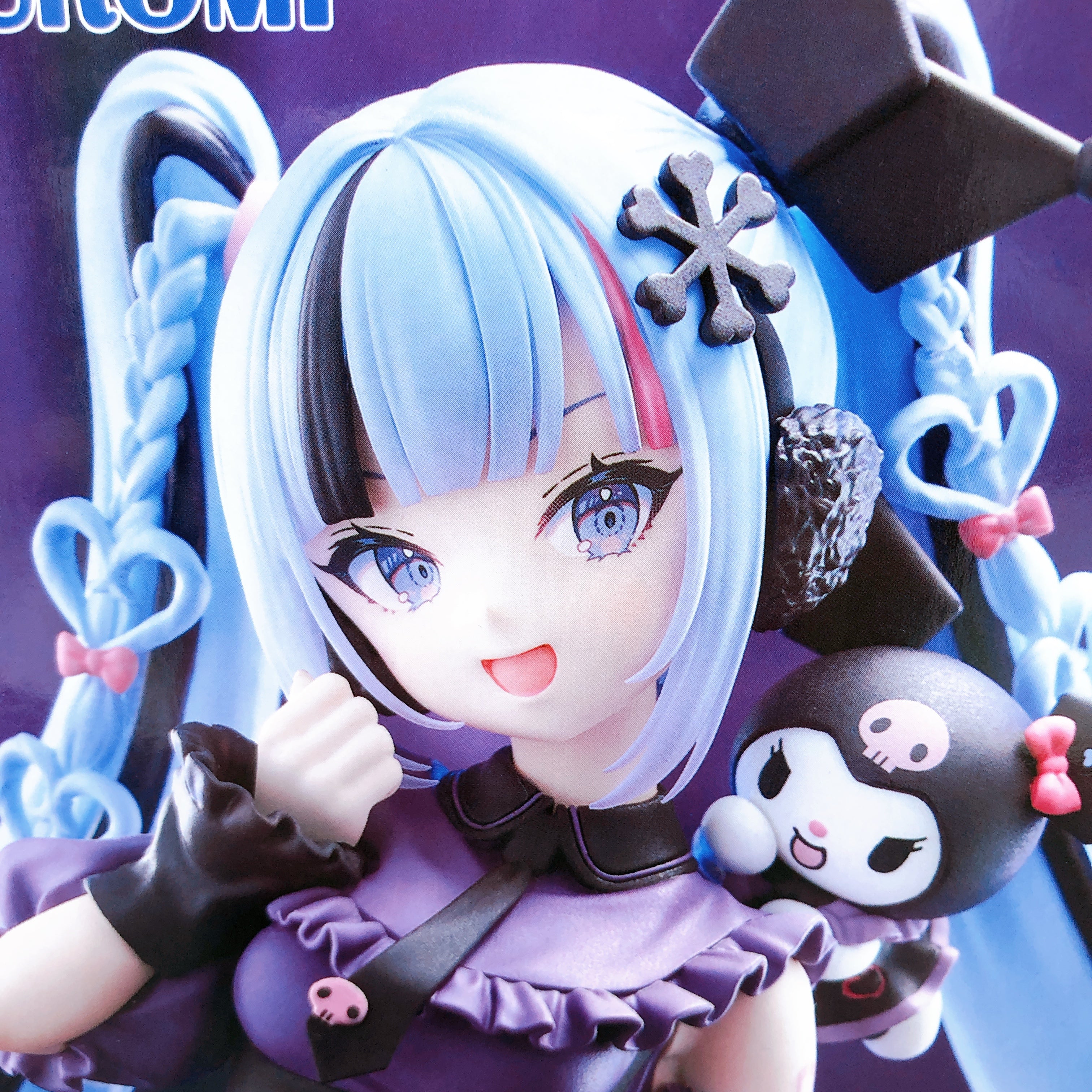 Hatsune Miku Snow Miku X Kuromi Trio-Try-iT Figure FuRyu Japan AUTHENT