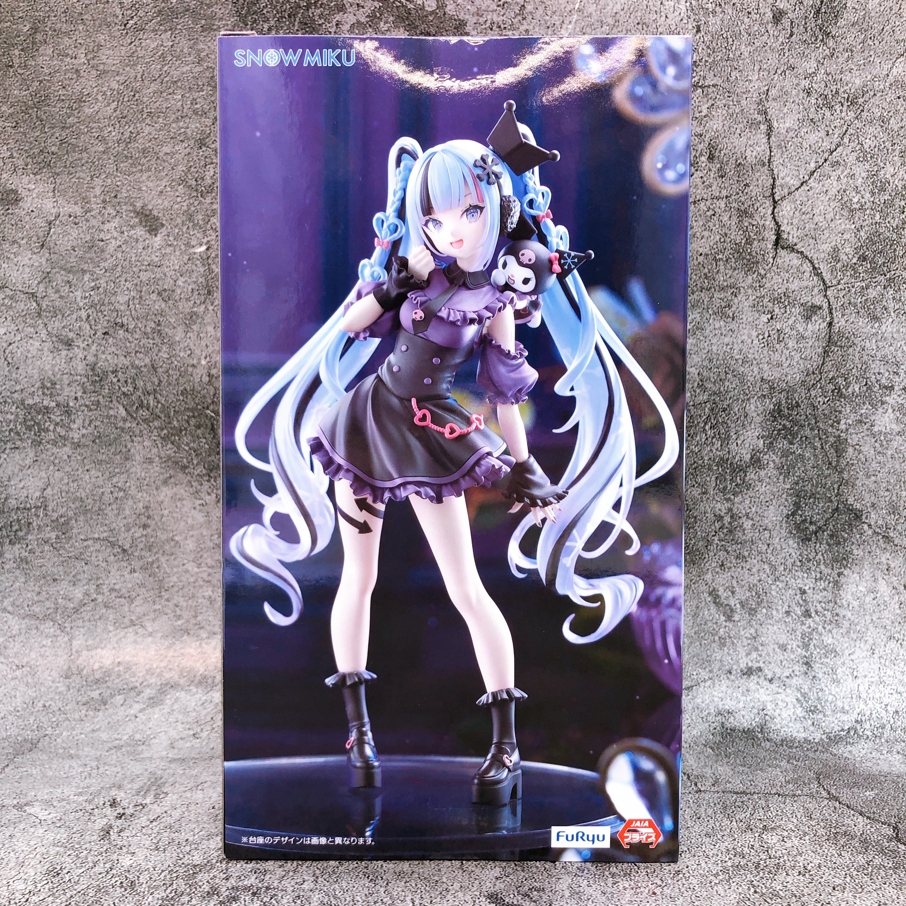 Hatsune Miku Snow Miku X Kuromi Trio-Try-iT Figure FuRyu Japan AUTHENT