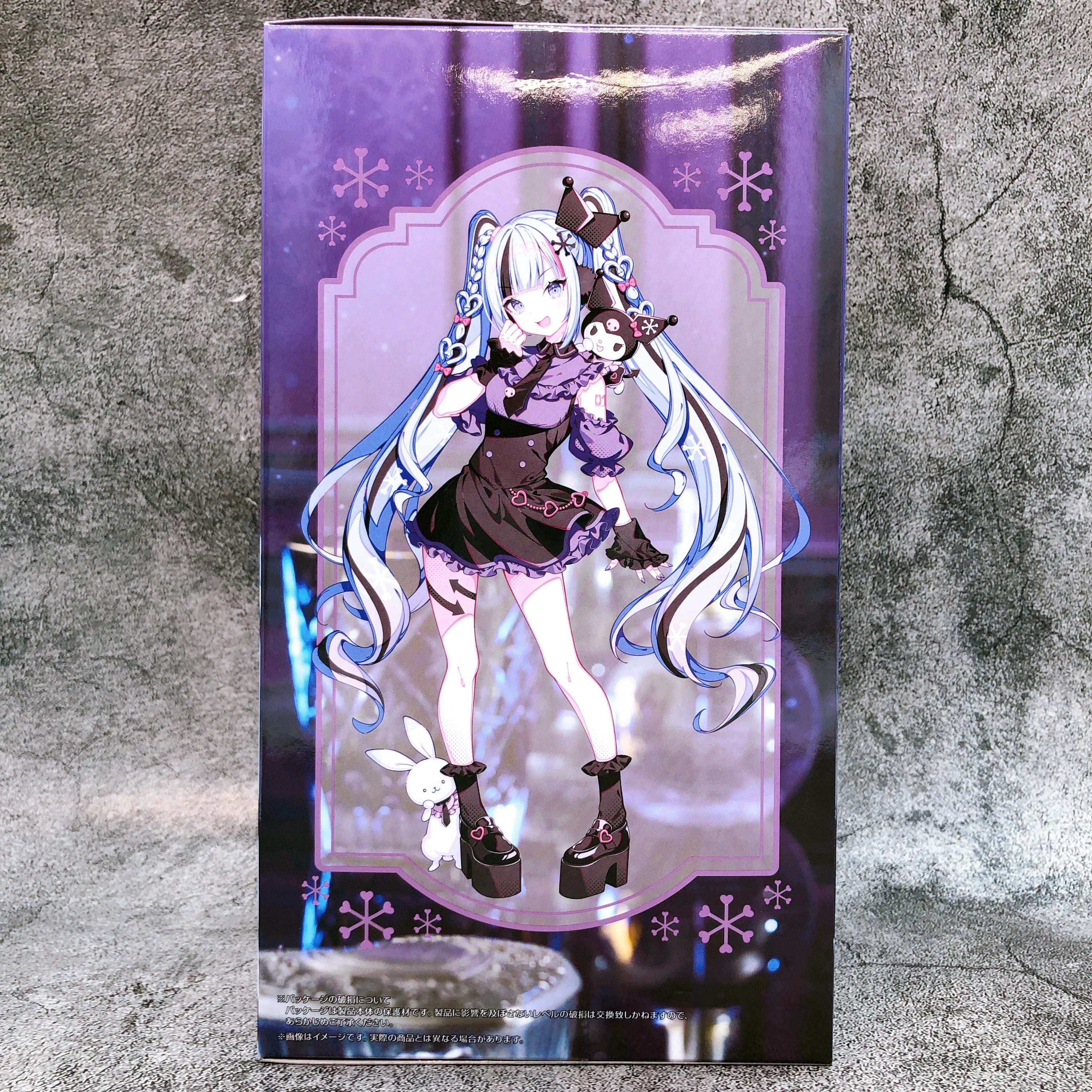 Hatsune Miku Snow Miku X Kuromi Trio-Try-iT Figure FuRyu Japan AUTHENTIC