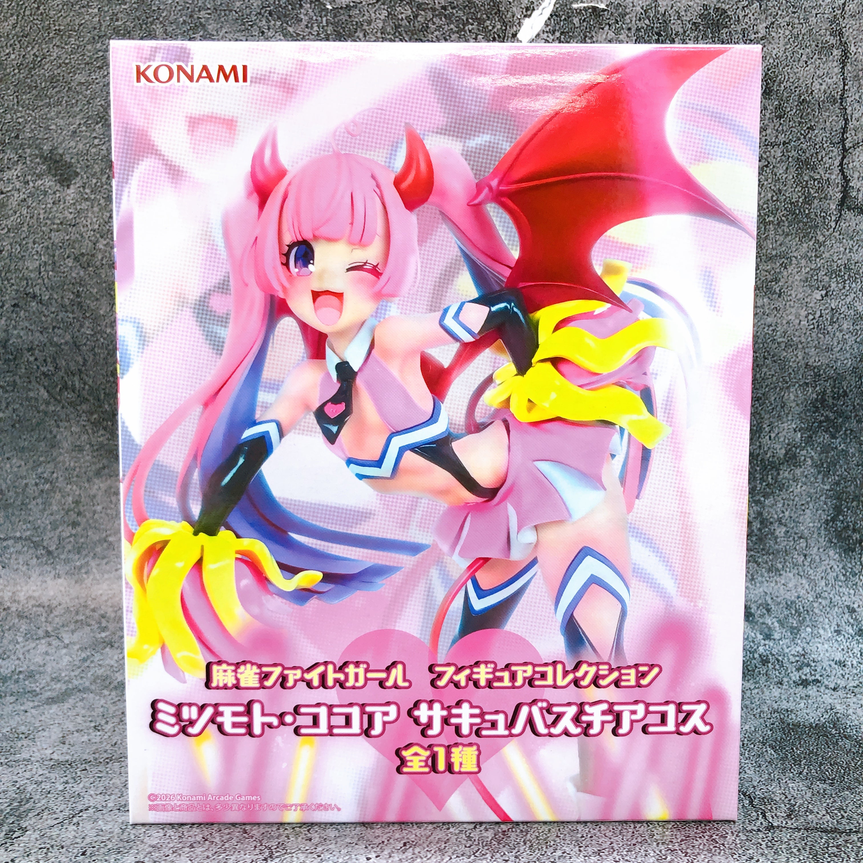 MAHJONG FIGHT GIRL Cocoa Mitsumoto Succubus Cheerleader FigureCollection Konami