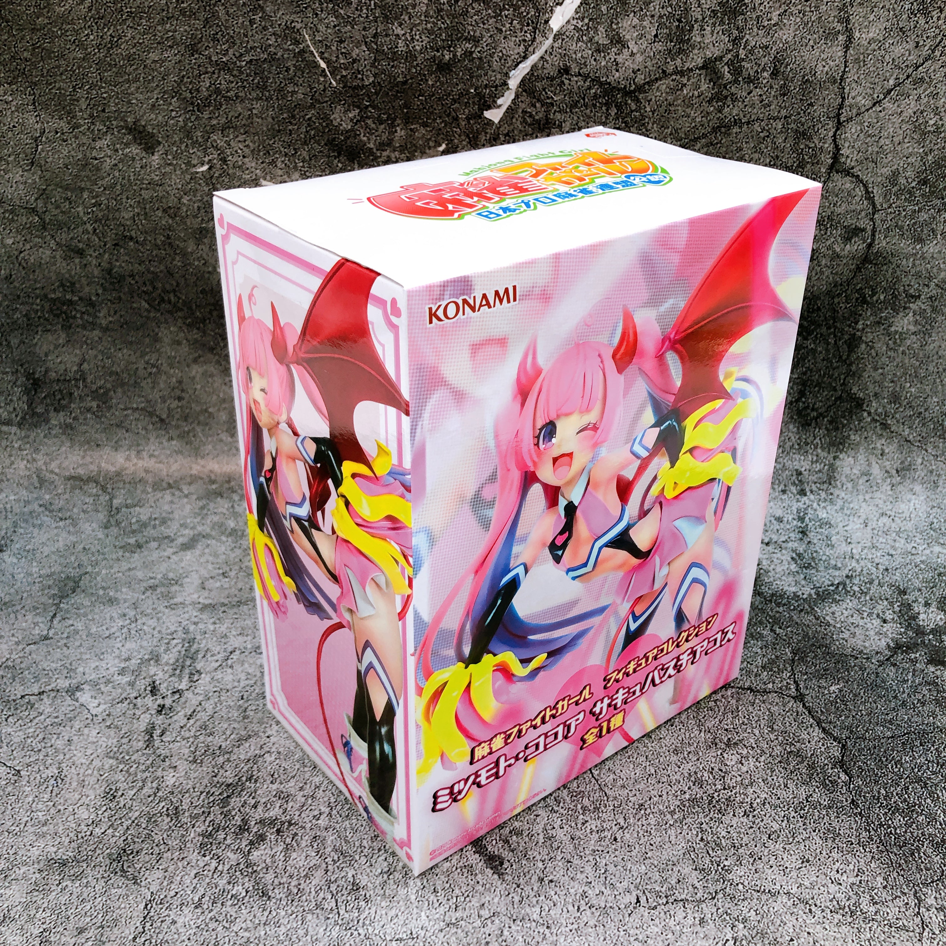 MAHJONG FIGHT GIRL Cocoa Mitsumoto Succubus Cheerleader FigureCollection Konami