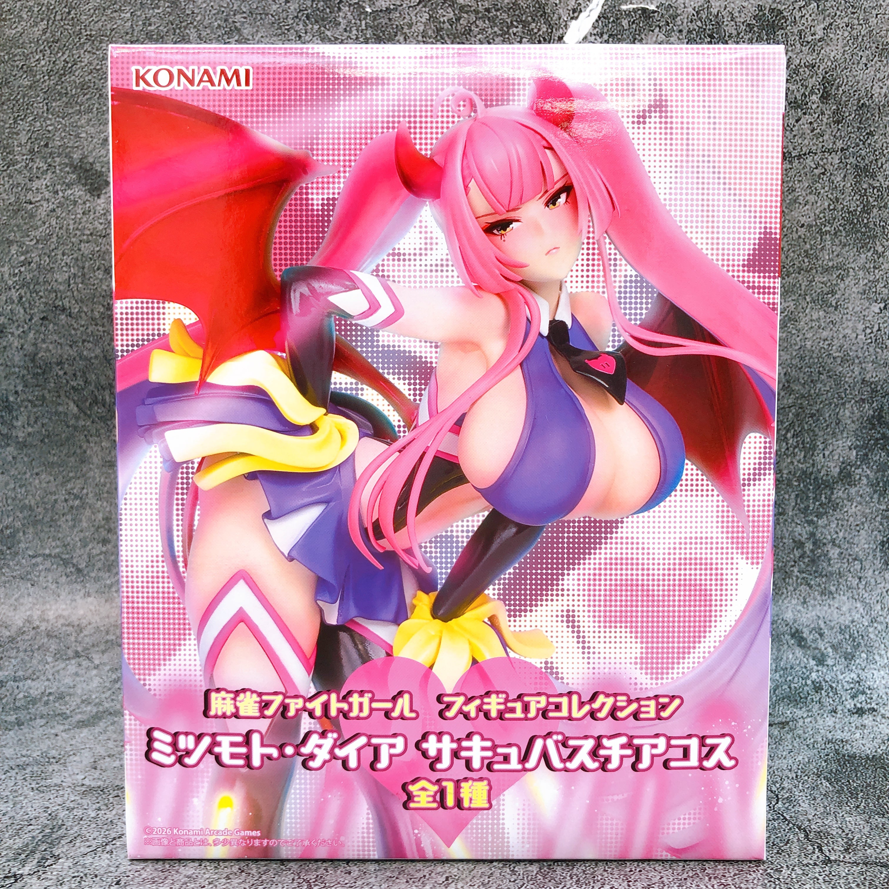 MAHJONG FIGHT GIRL Daia Mitsumoto Succubus Cheerleader FigureCollection Konami