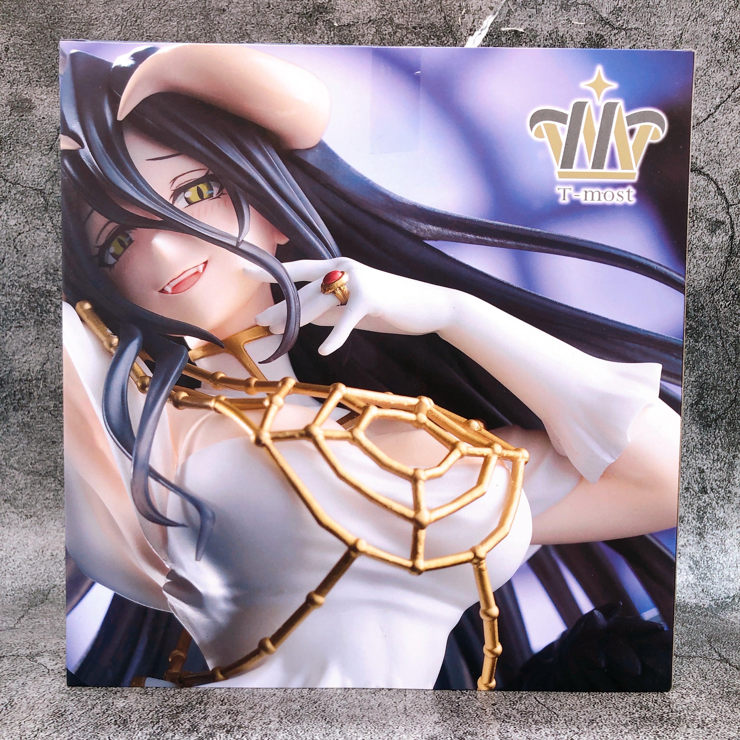 Overlord Albedo Figure Pure White Devil ver. T-most Figure Taito Japan AUTHENTIC