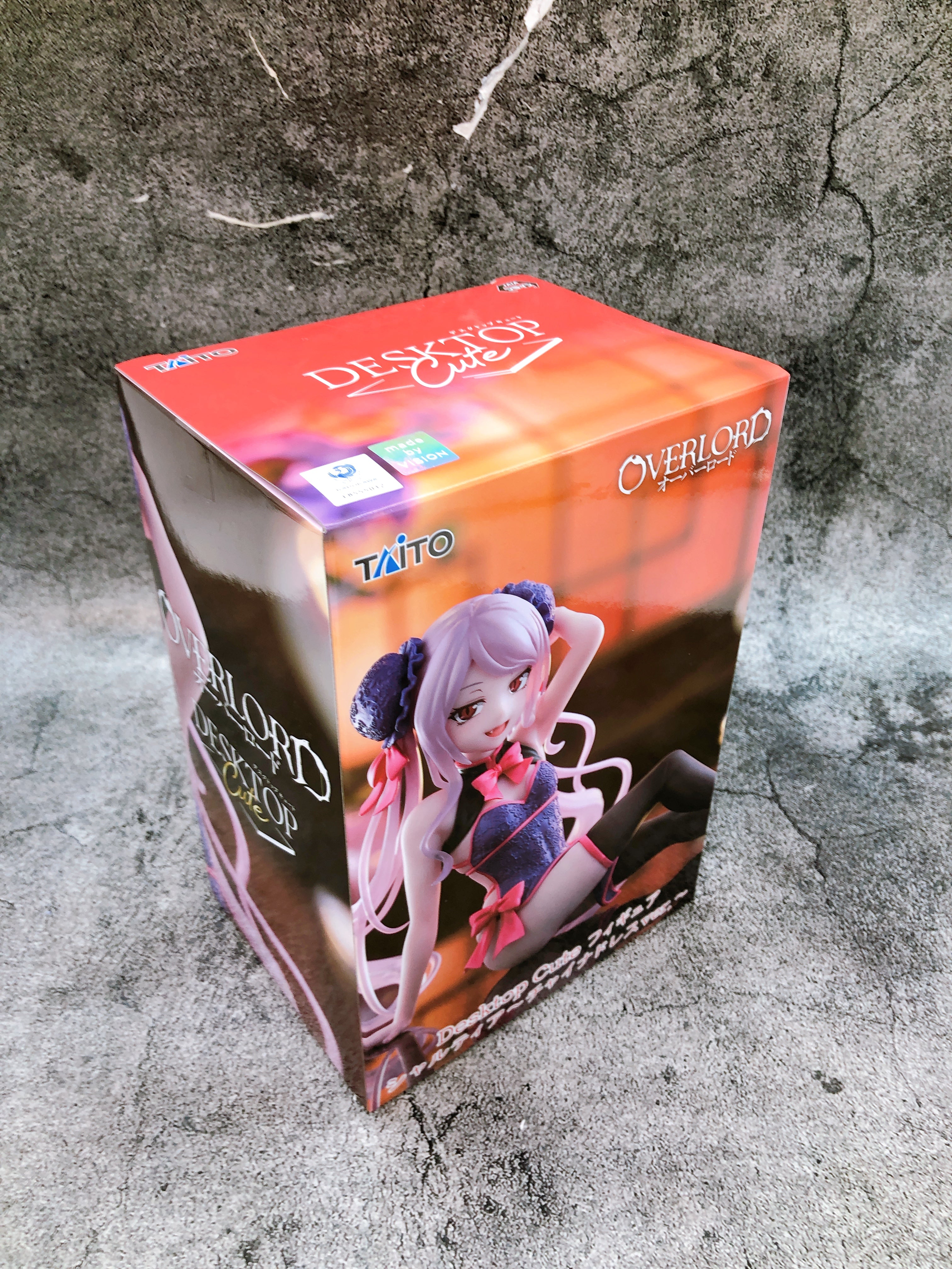 Overlord Shalltear China Dressver. Desktop Cute Figure Taito Japan AUTHENTIC