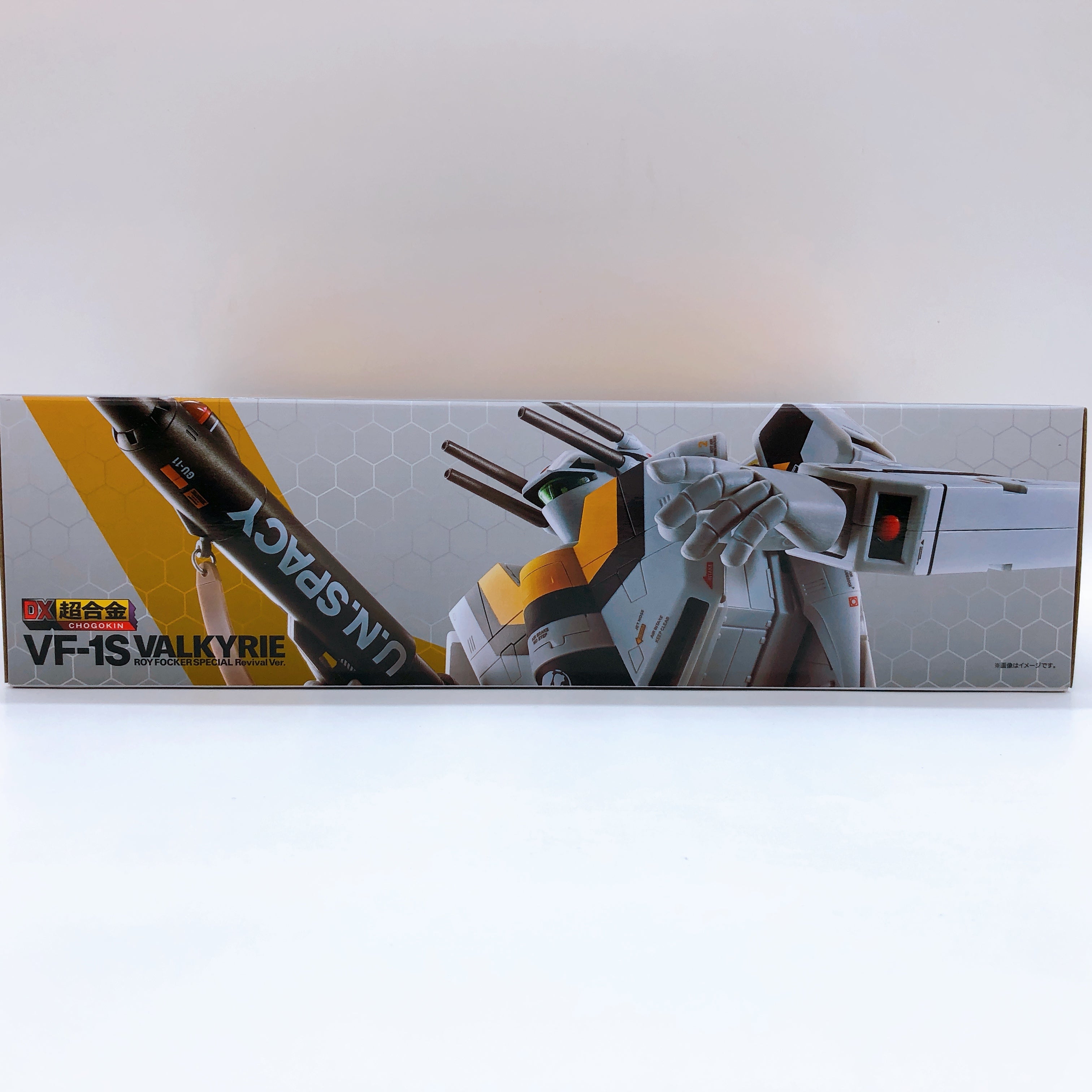 DX Chogokin Macross VF-1S Valkyrie Roy Focker Special Revival Ver. Action Figure
