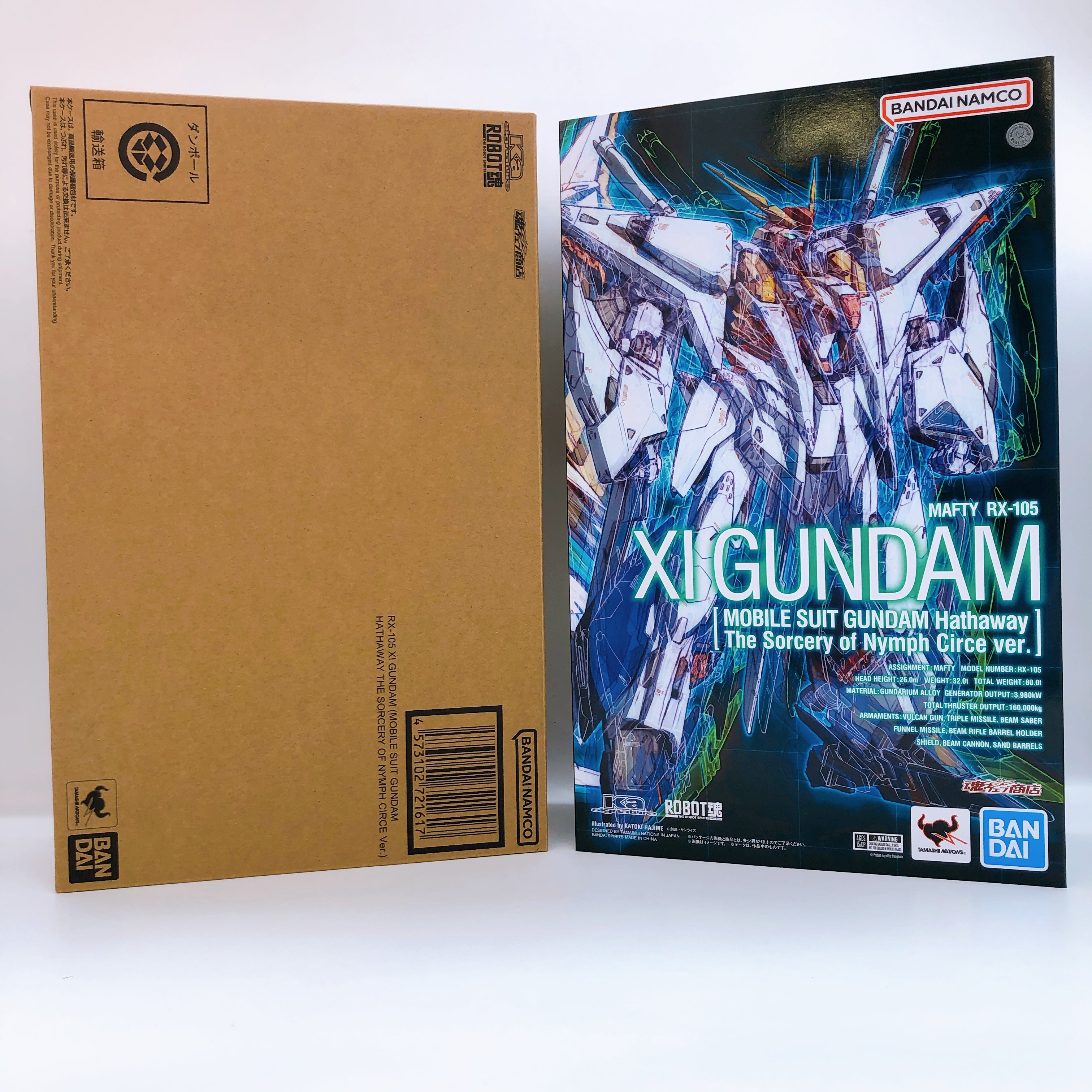 Robot Spirits RX-105 Xi Gundam The Sorcery of Nymph Circe Ver. Action Figure