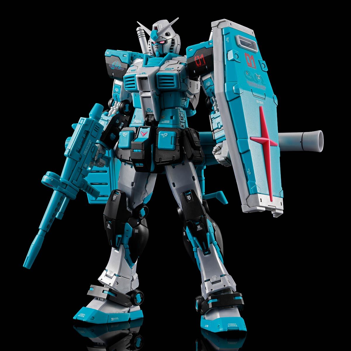 RG 1/144 RX-78-2 Gundam Ver.2.0 Hatsune Miku Ver Model Kit Premium Bandai Japan