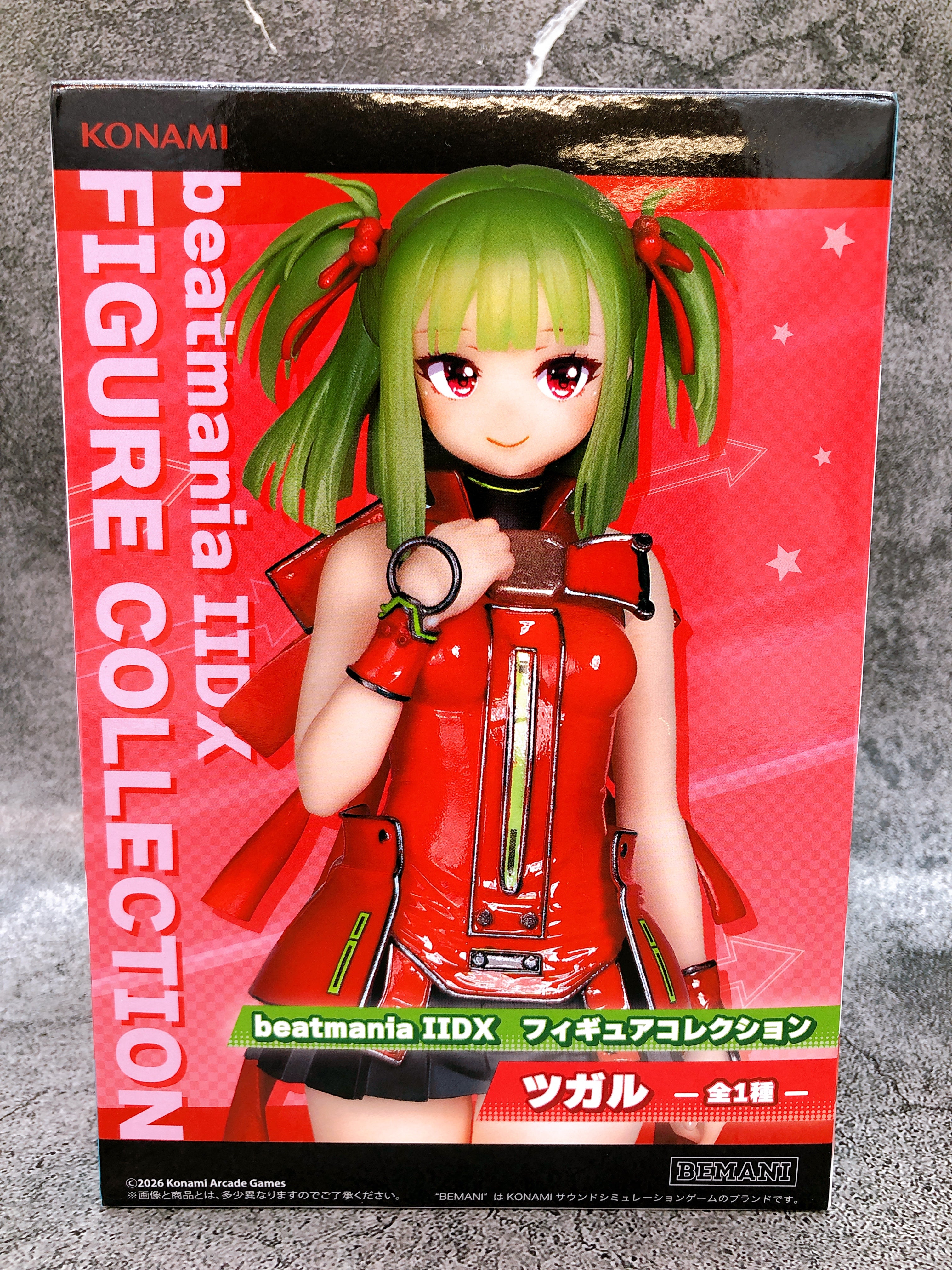 beatmania II DX Tsugaru Figure Collection Konami Japan AUTHENTIC FASTSHIP