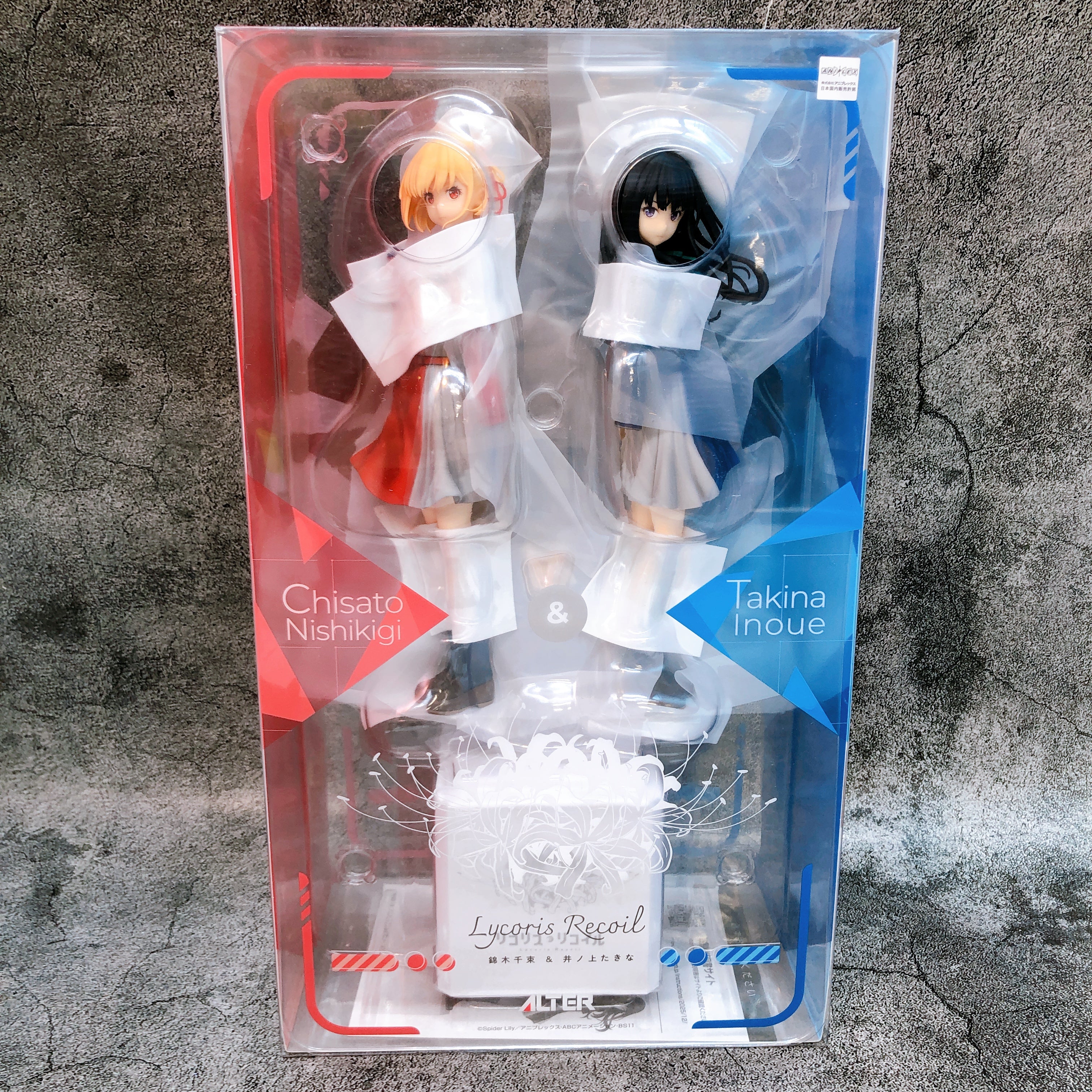 ALTER Lycoris Recoil Chisato Nishikigi & Takina Inoue 1/7 Scale PVC Figure NEW