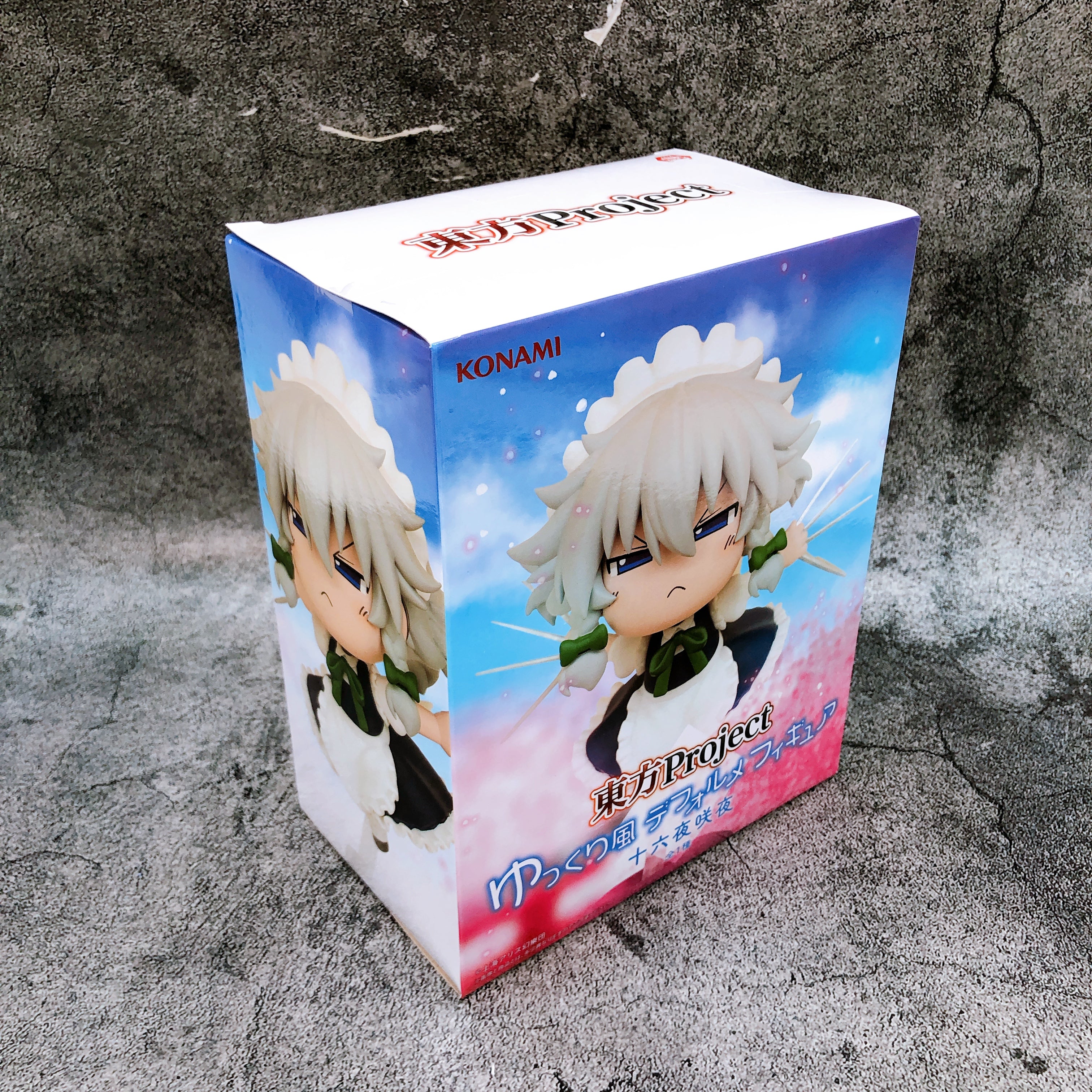 Touhou Project Sakuya Izayoi Yukkuri (style) Figure Konami Japan AUTHENTIC