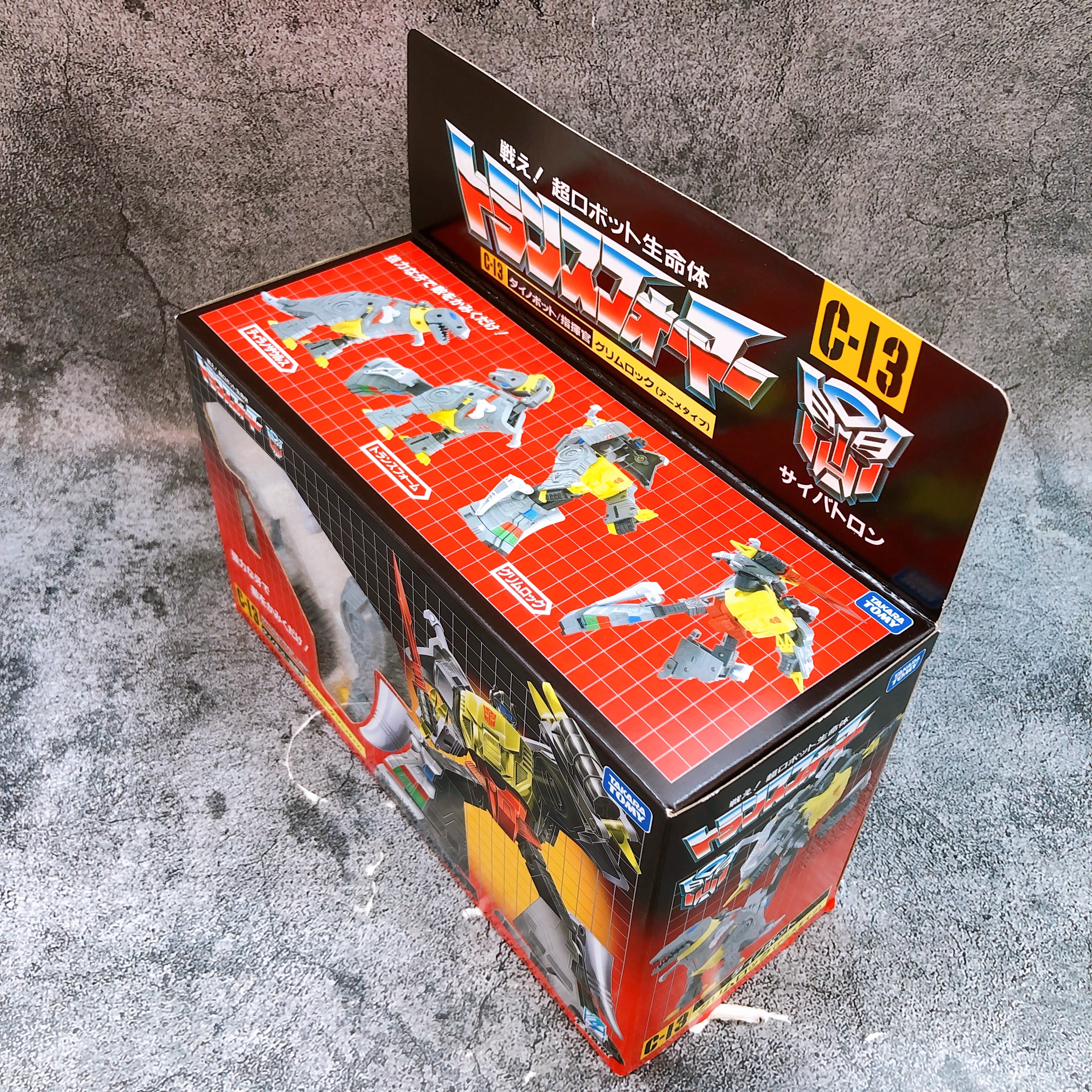 Transformers Missing Link C-13 Dinobot Commander Grimlock Anime Type Takara Tomy