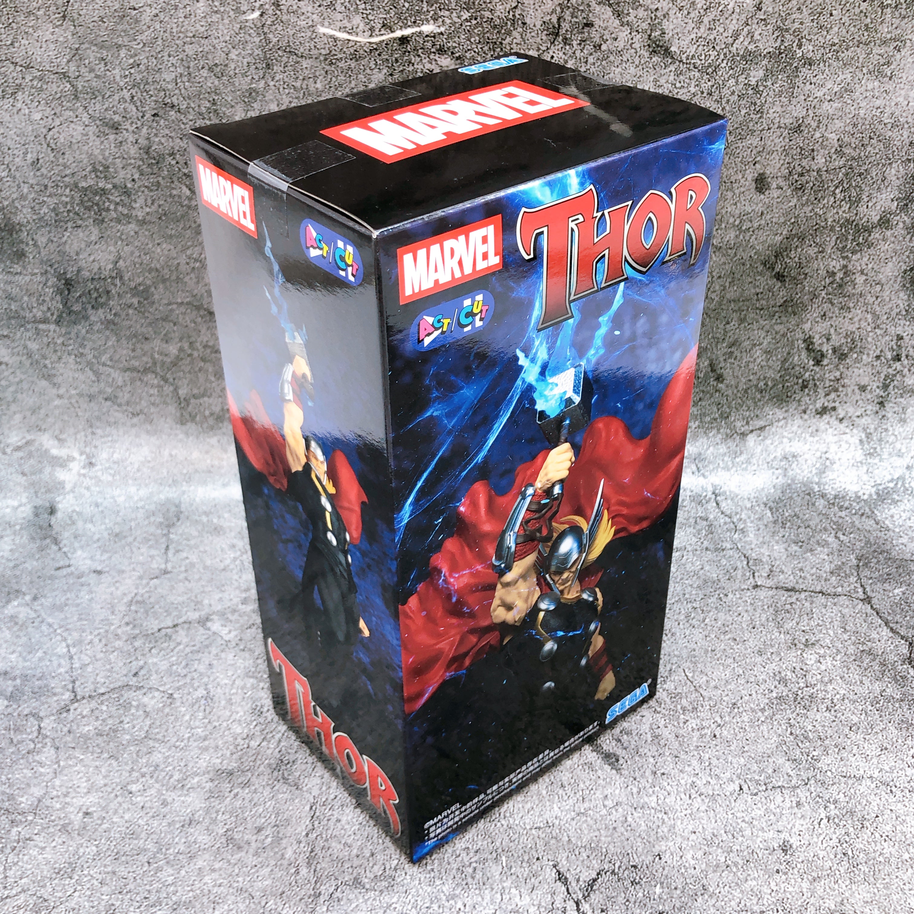 MARVEL Thor ACT/CUT Premium Figure SEGA Japan Sealed AUTHENTIC FASTSHIP NEW