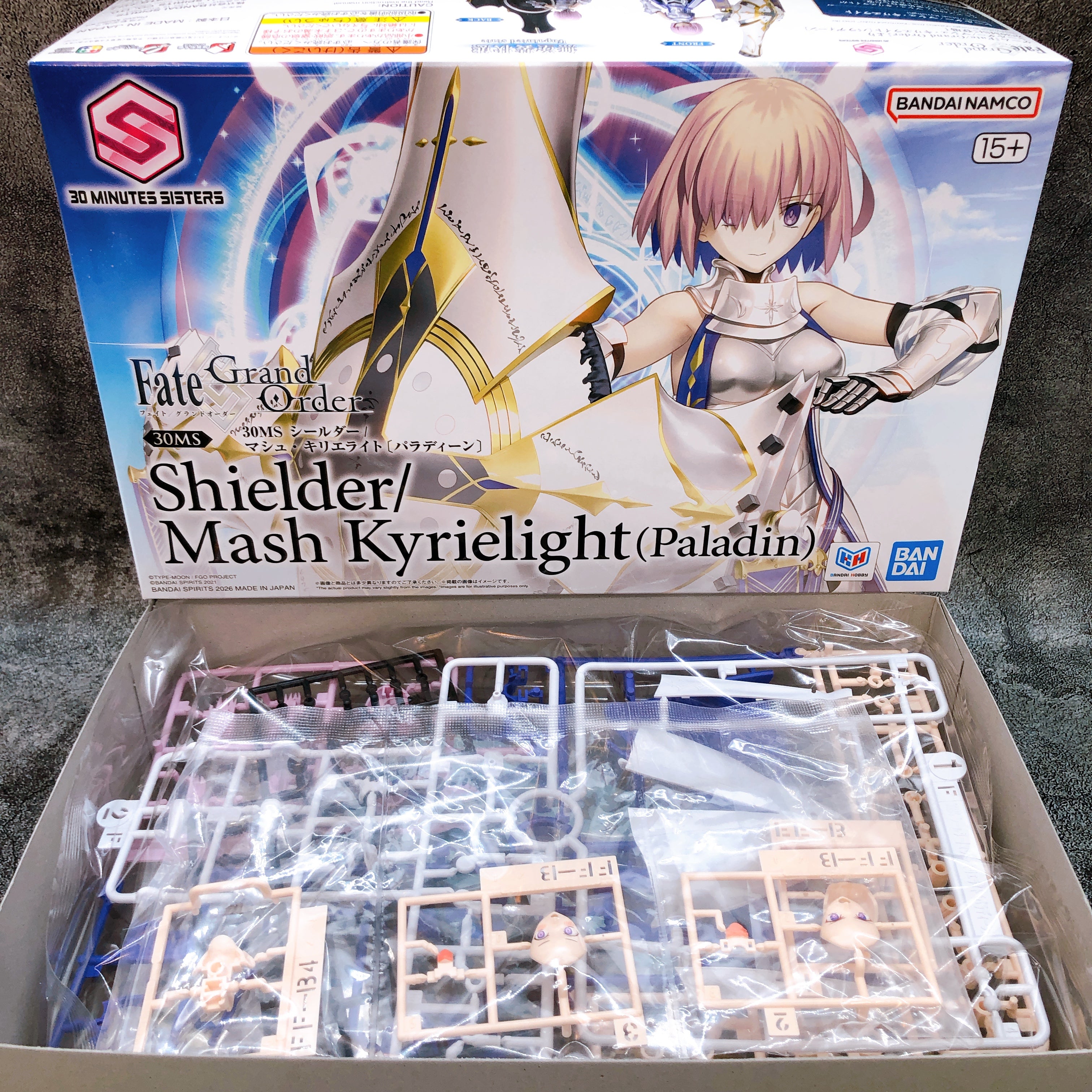 30MS Shielder Mash Kyrielight Paladin Fate Grand Order Model Kit 15+ Bandai NEW