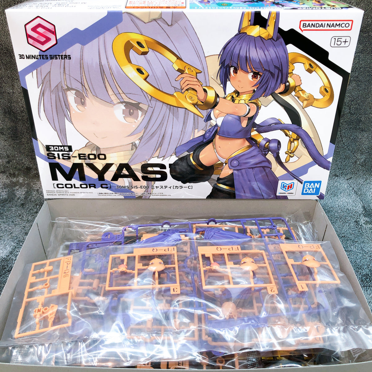 30MS SIS-E00 Myasti Color C 30 Minutes Sisters Model Kit 15+ Bandai NEW FASTSHIP