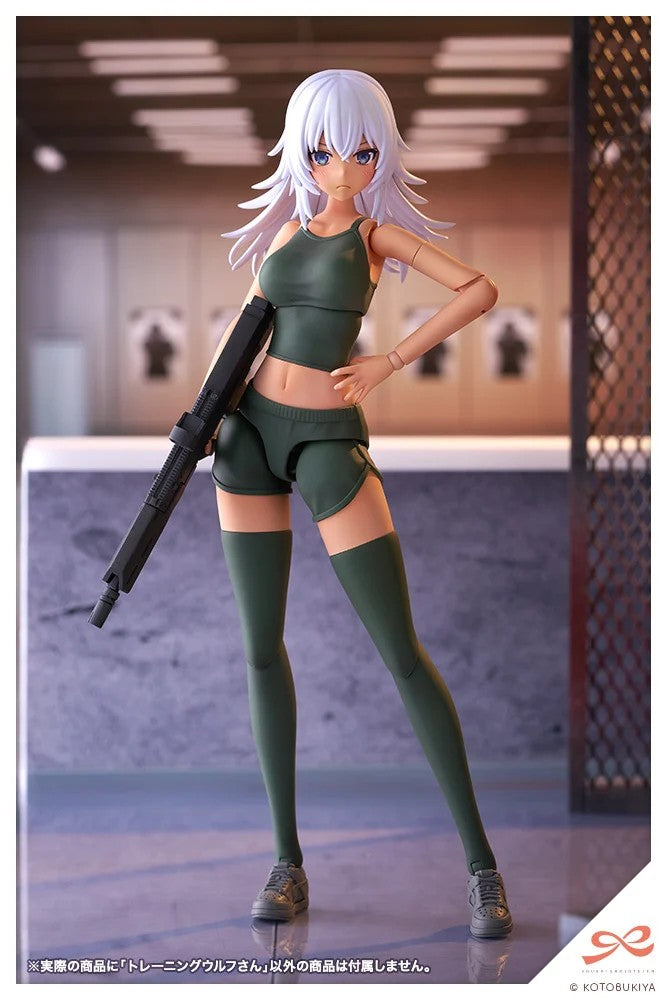 Sousai Shojo Teien Traning WOLF 1/10 Scale Plastic Model Kit 15+ KOTOBUKIYA NEW