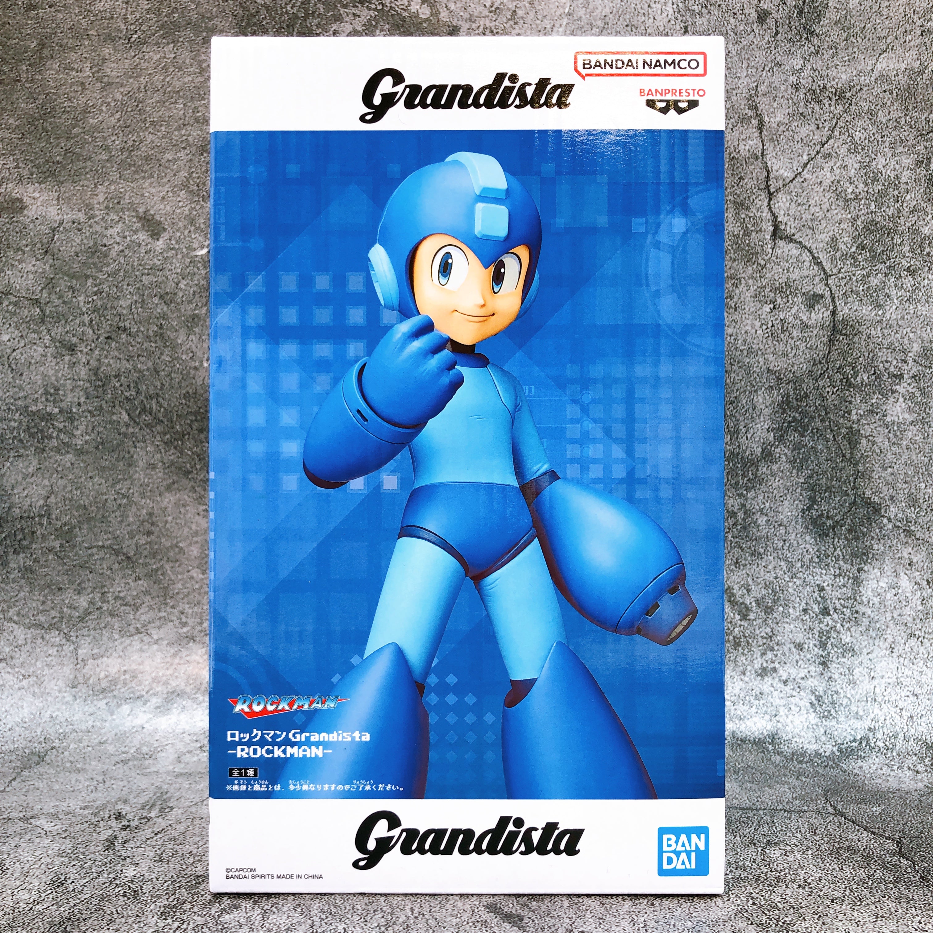 Megaman Grandista ROCMAN 2026 Resale Edition Figure BANPRESTO Japan AU