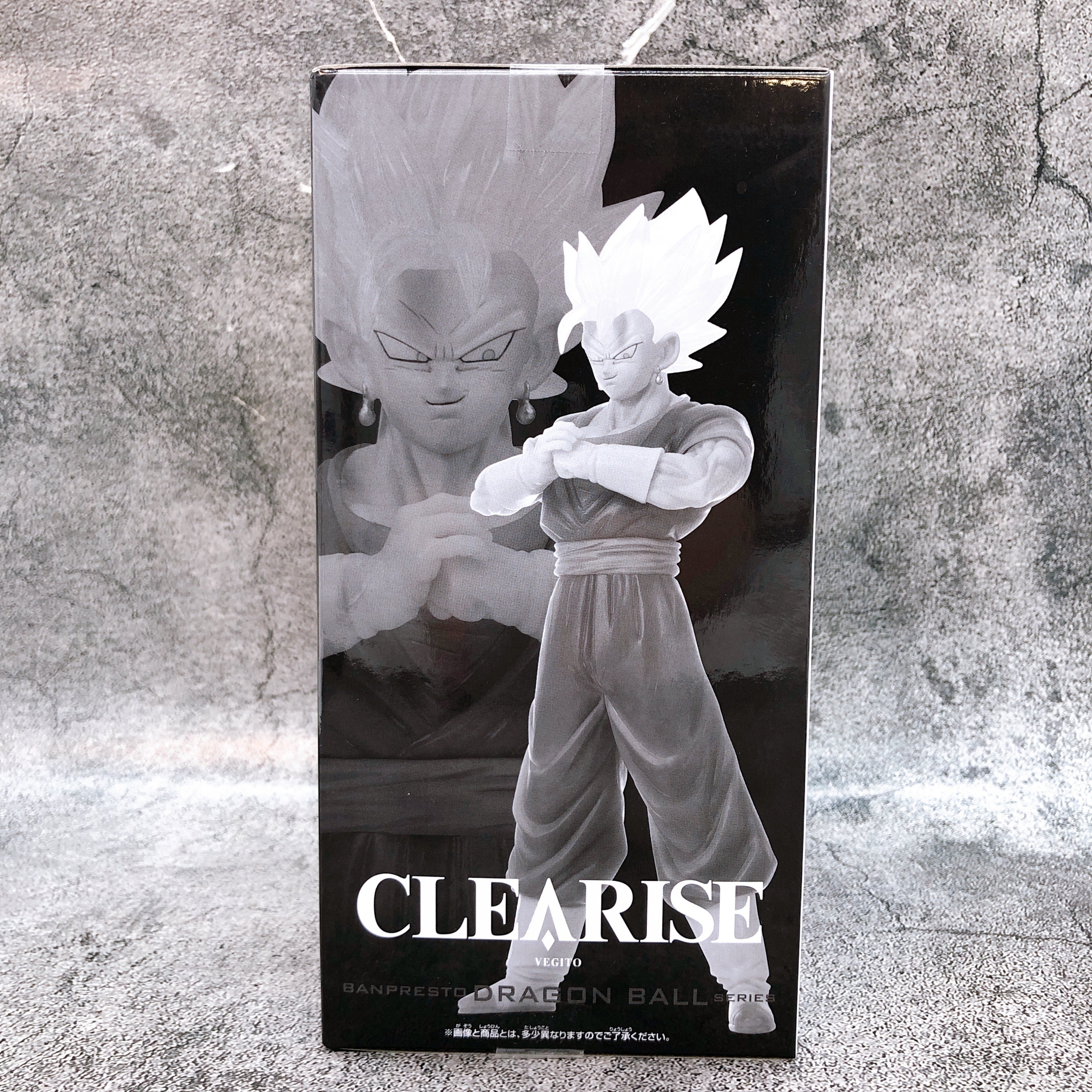 Dragon Ball Super Super Saiyan Vegito CLEARISE Figure BANPRESTO Japan AUTHENTIC
