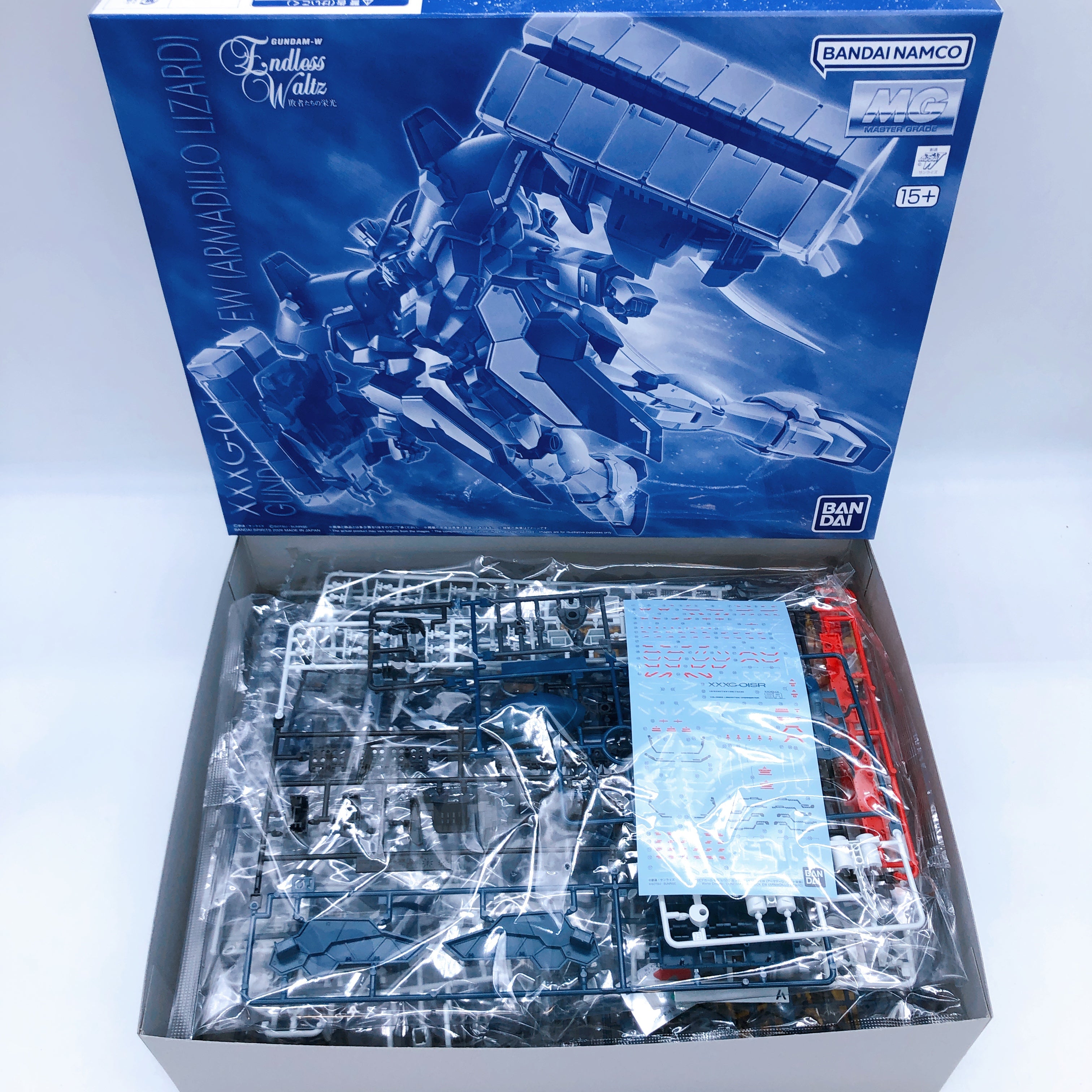 MG 1/100 Gundam Sandrock EW Armadillo Lizard XXXG-01SR Model Kit Premium Bandai