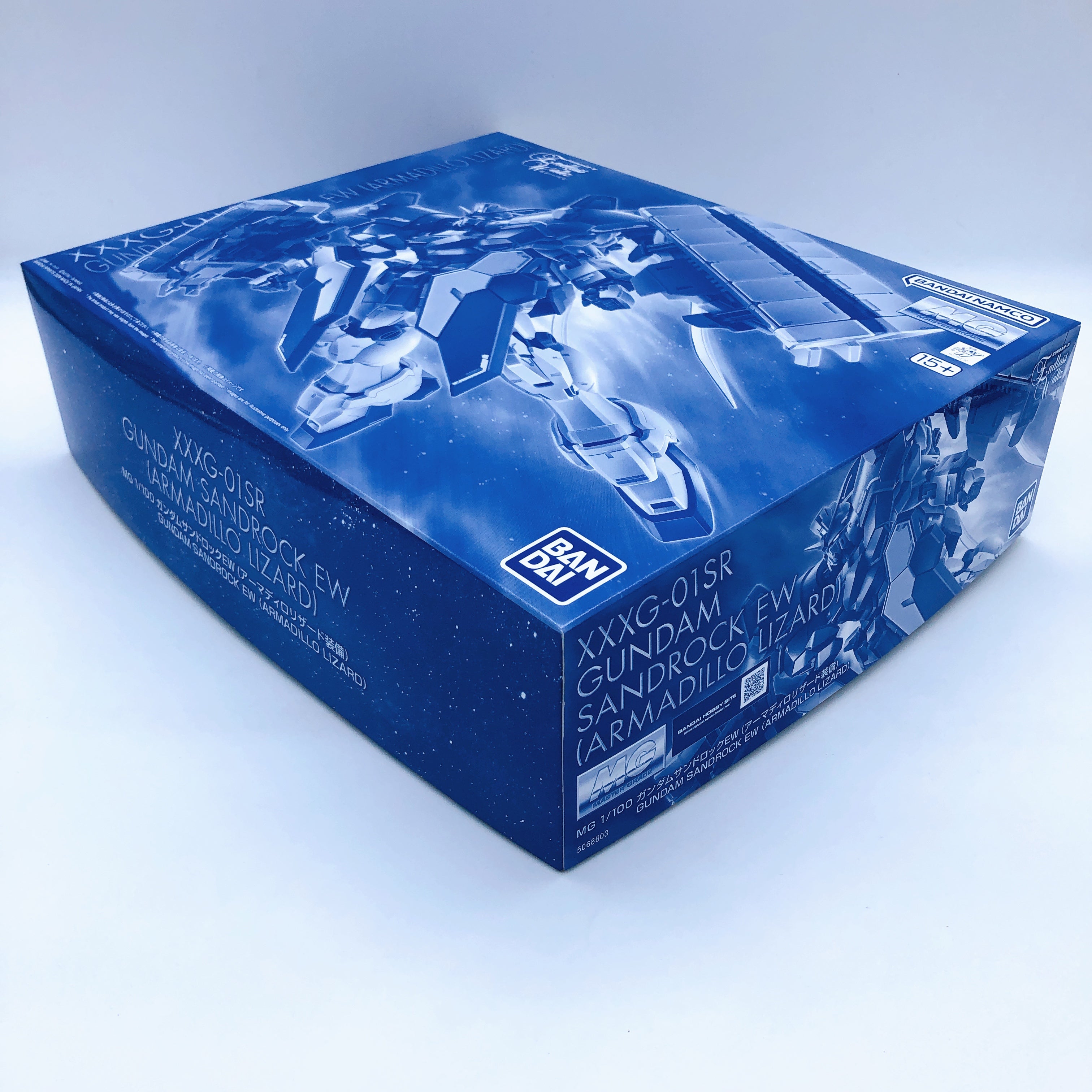 MG 1/100 Gundam Sandrock EW Armadillo Lizard XXXG-01SR Model Kit Premium Bandai