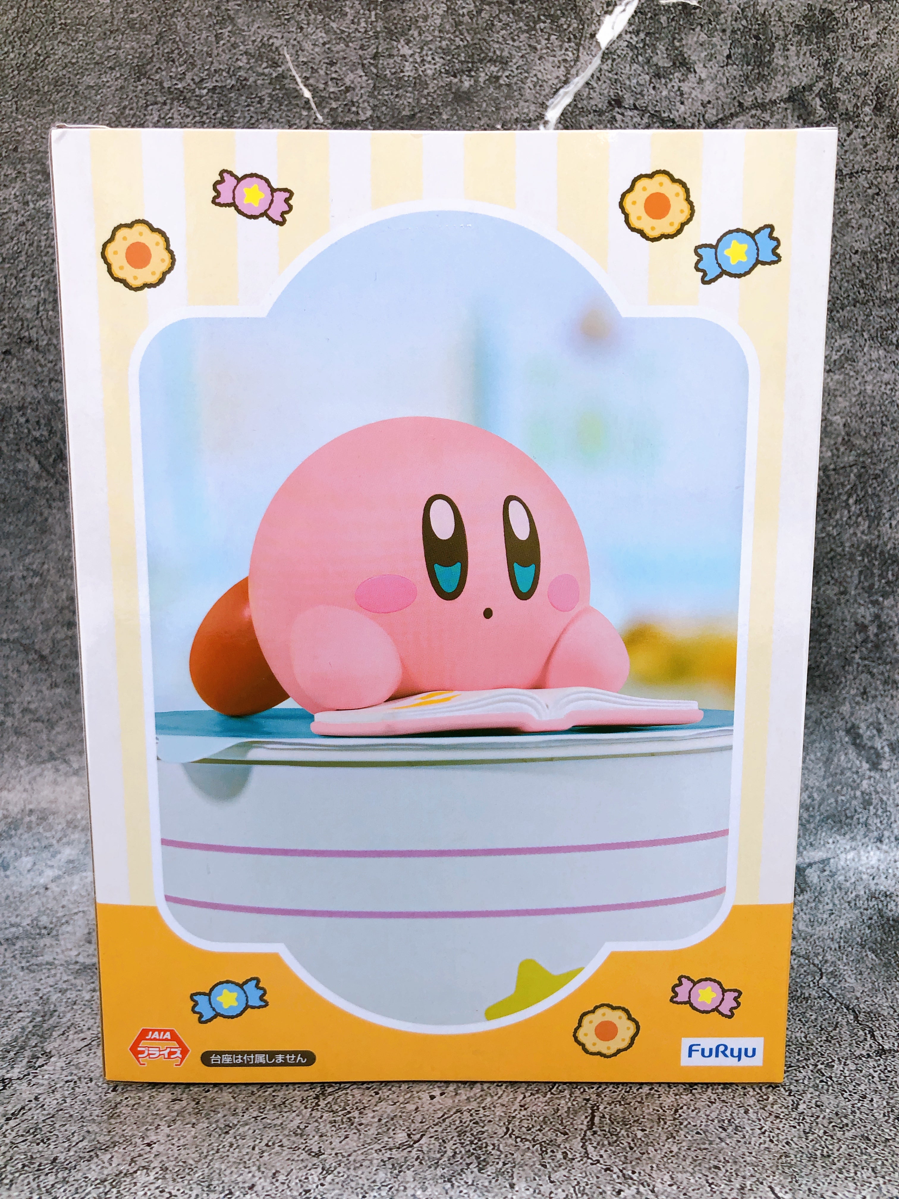 Kirby of the Stars Kirby Diary home Noodle Stopper Figure FuRyu Japan AUTHENTIC