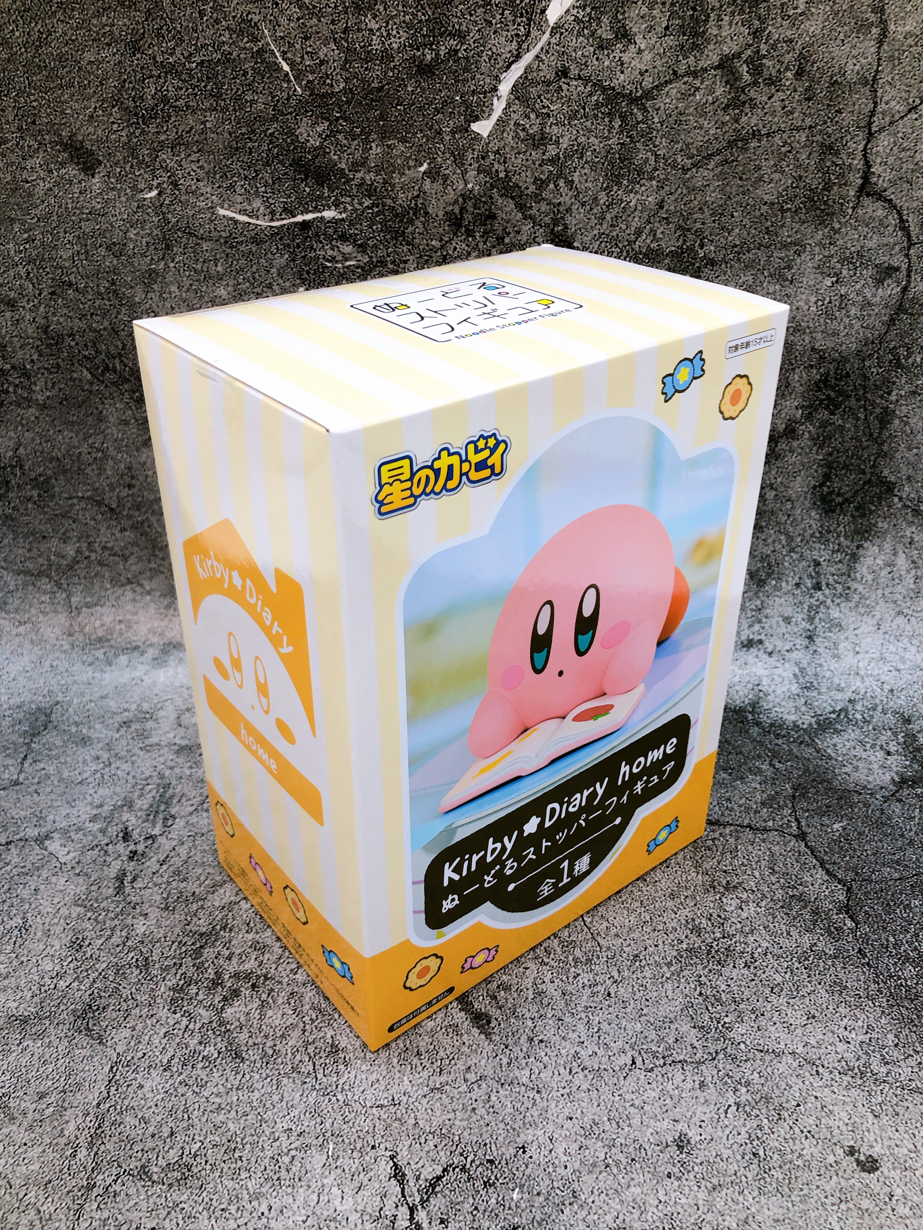 Kirby of the Stars Kirby Diary home Noodle Stopper Figure FuRyu Japan AUTHENTIC