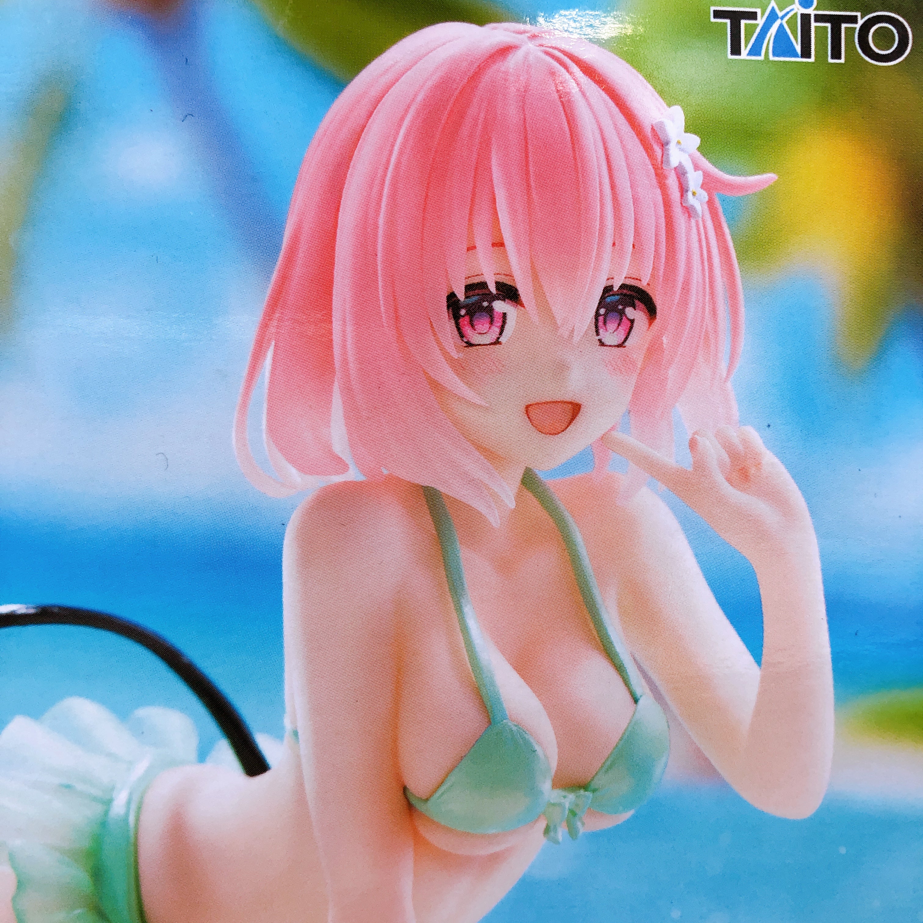 To Love Ru Darkness Momo Aqua Float Girls Figure Taito Japan AUTHENTIC FASTSHIP