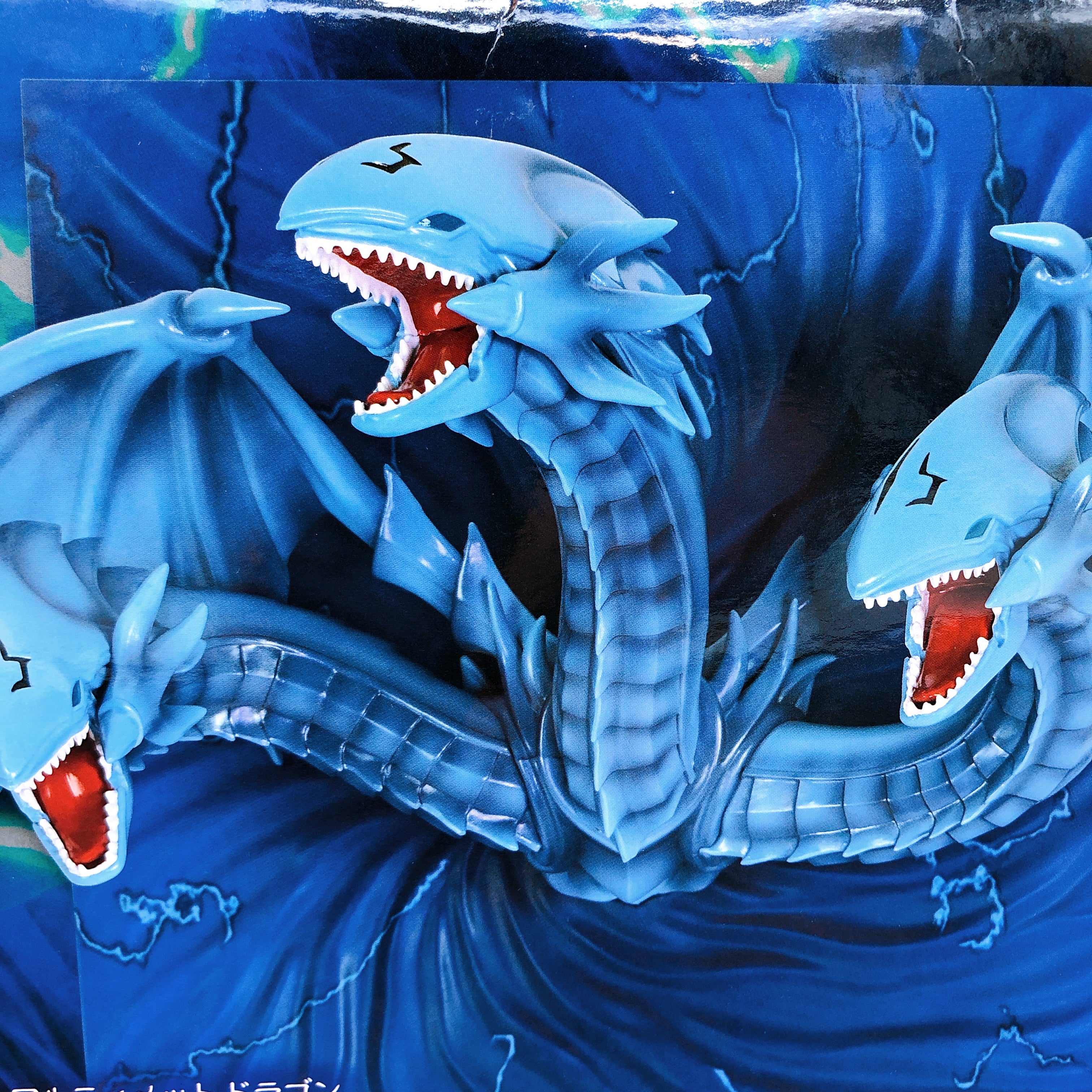 Yu-Gi-Oh! Blue-Eyes Ultimate Dragon Figure Key stand Taito Japan AUTHENTIC NEW