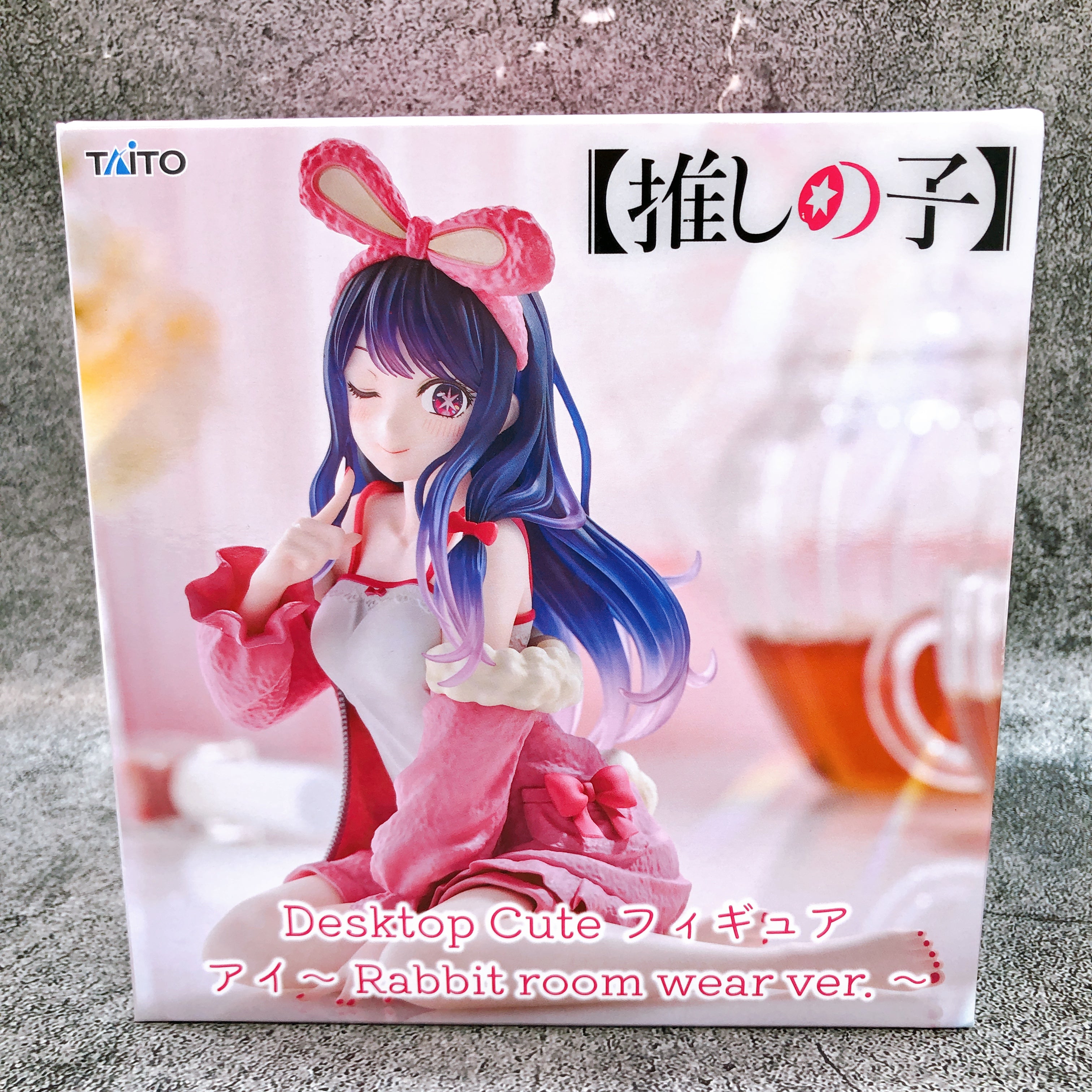 Oshi no Ko Ai Rabbit Room Wear ver. Desktop Cute Figure Taito Japan AUTHENTIC