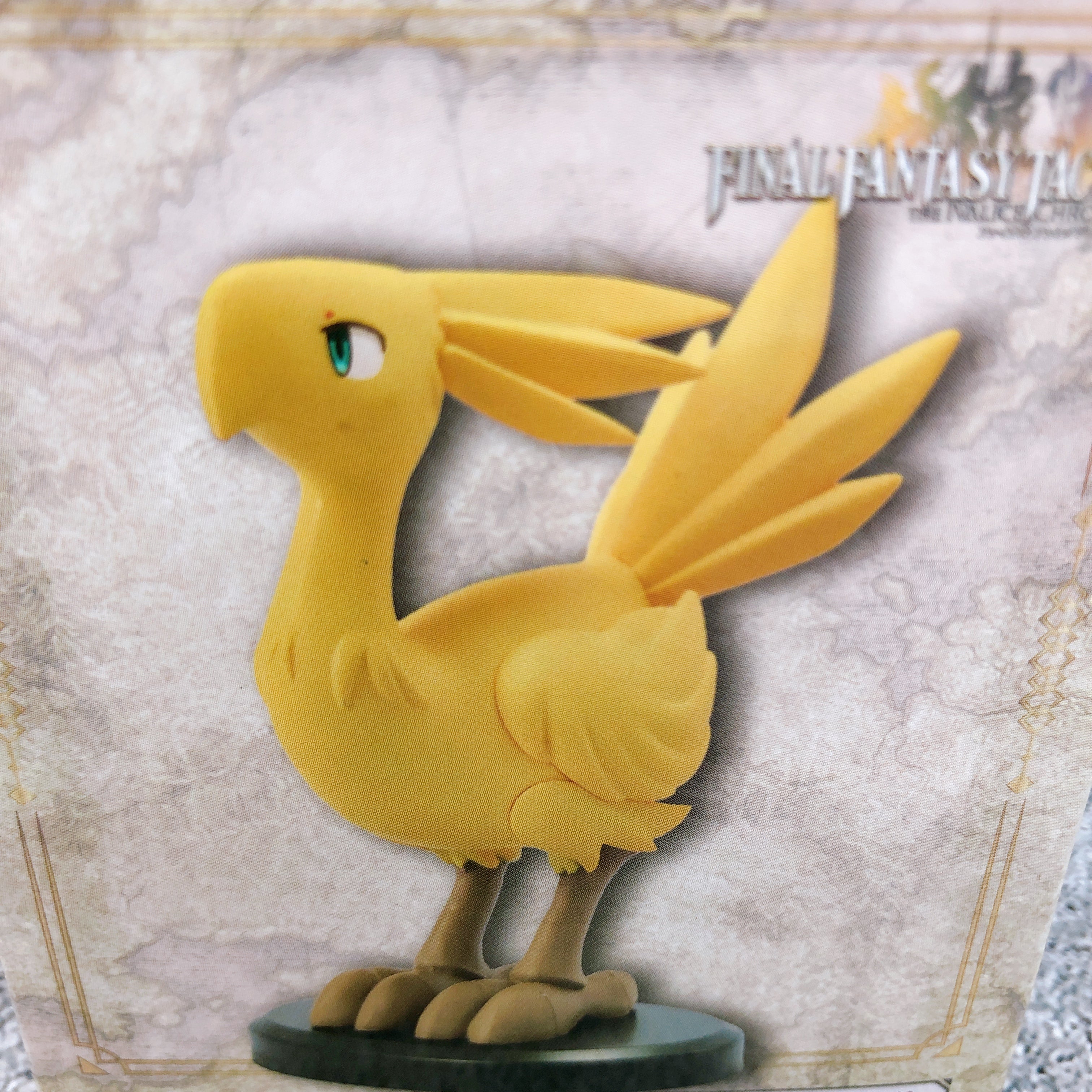 Final Fantasy Tactics Chocobo Yellow Miniature Figure Collection Vol.3 Taito NEW