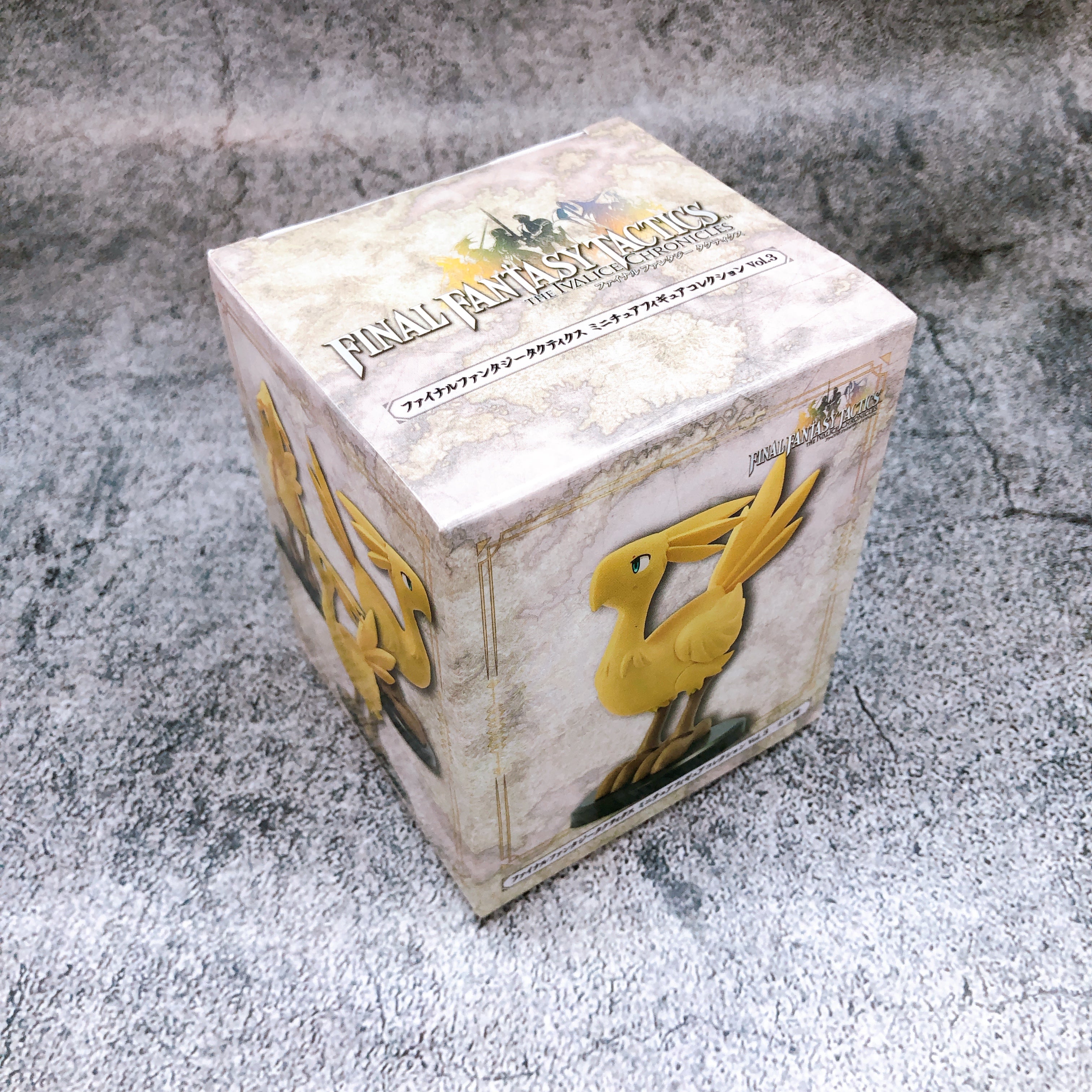Final Fantasy Tactics Chocobo Yellow Miniature Figure Collection Vol.3 Taito NEW