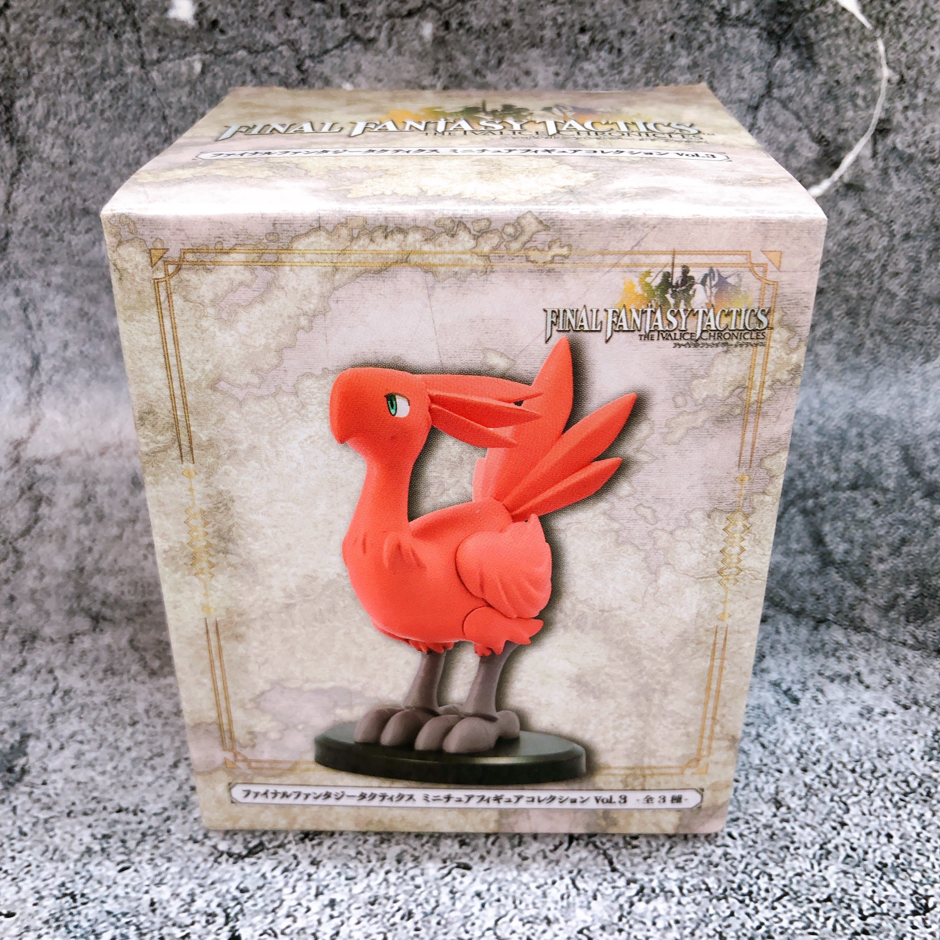 Final Fantasy Tactics Chocobo Red Miniature Figure Collection Vol.3 Taito NEW