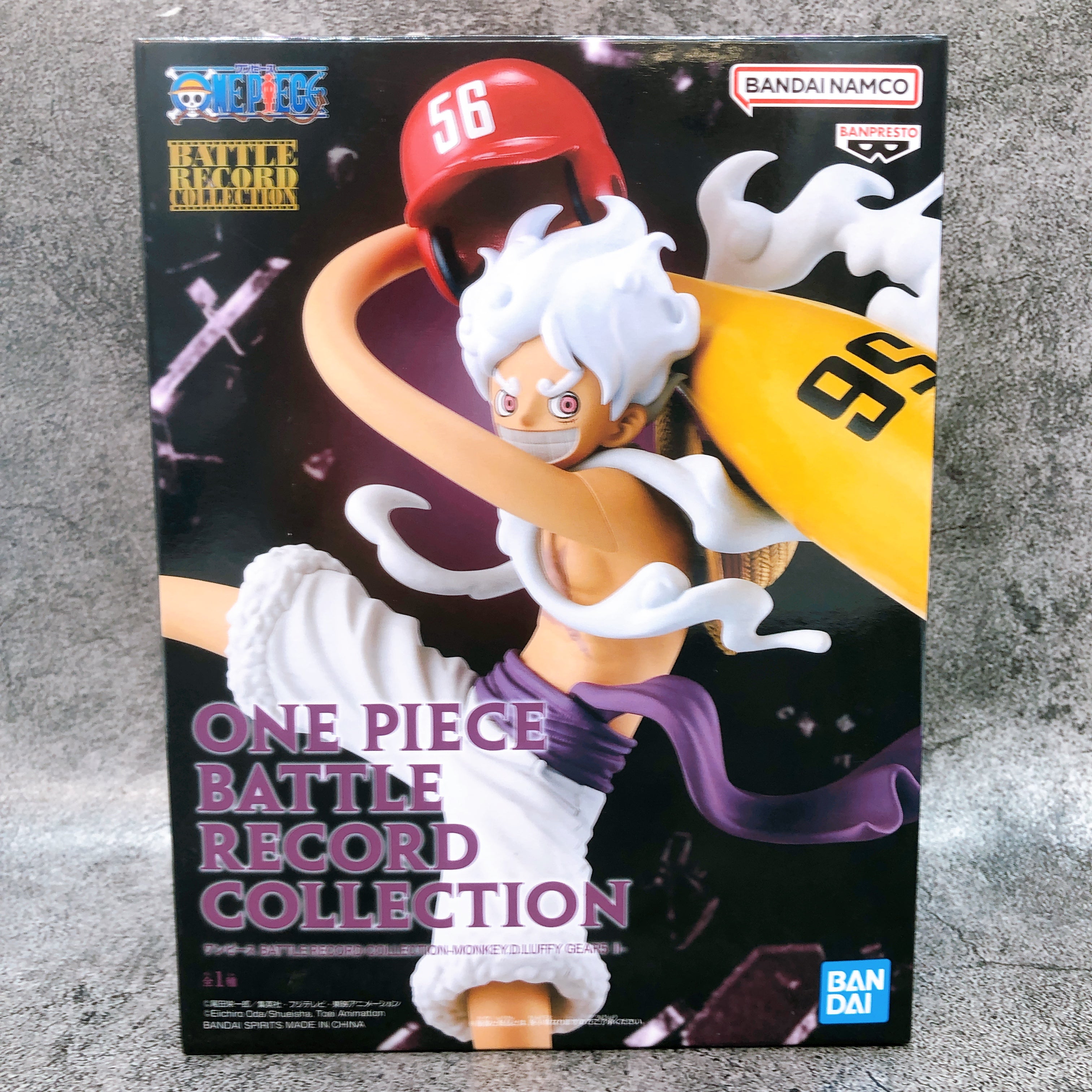 ONE PIECE Monkey D. Luffy Gear5 II BATTLE RECORD COLLECTION Figure BANPRESTO