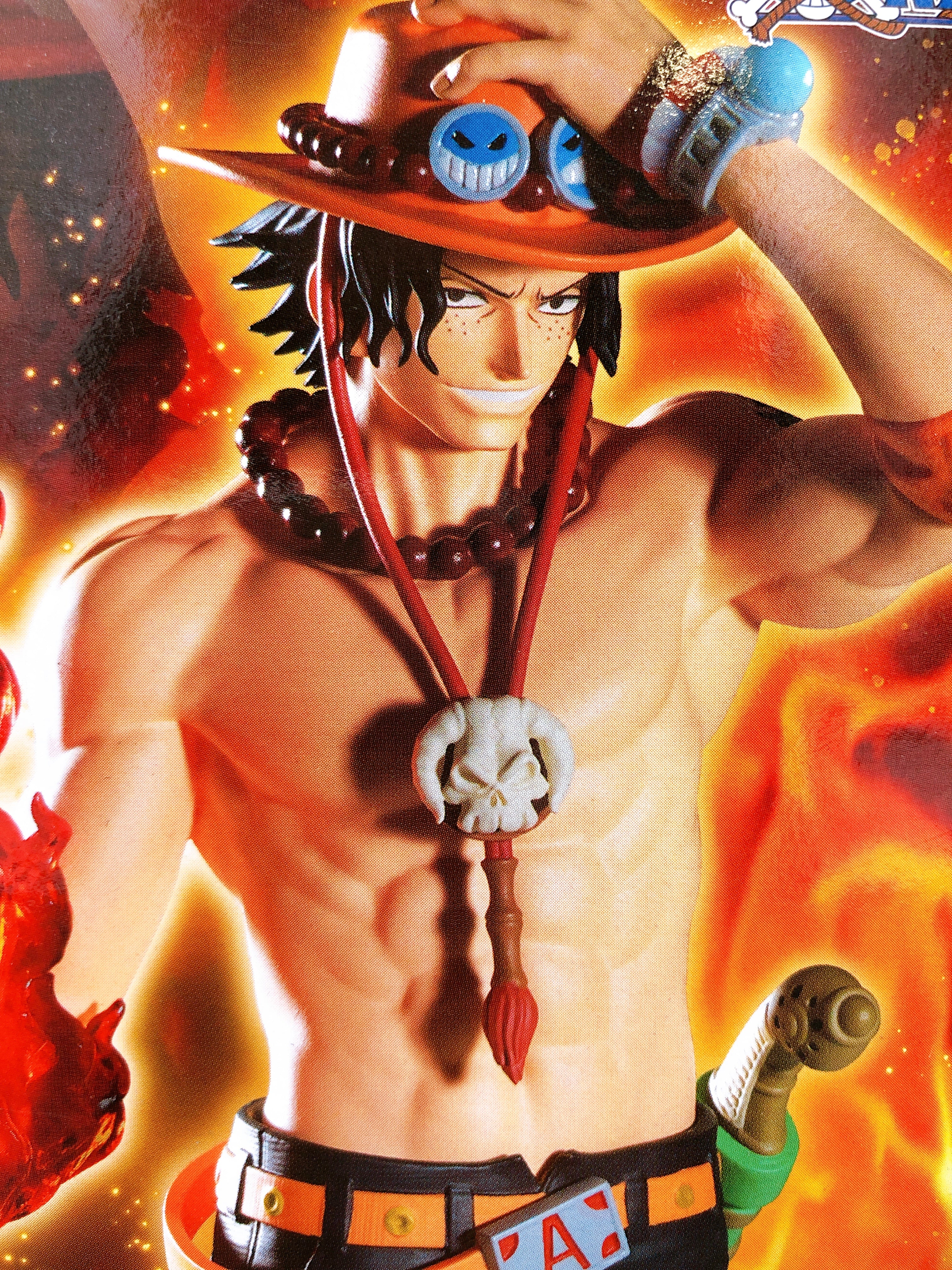 ONE PIECE Portgas D. Ace The Departure LOGIA PORTGAS.D.ACE Figure BANPRESTO