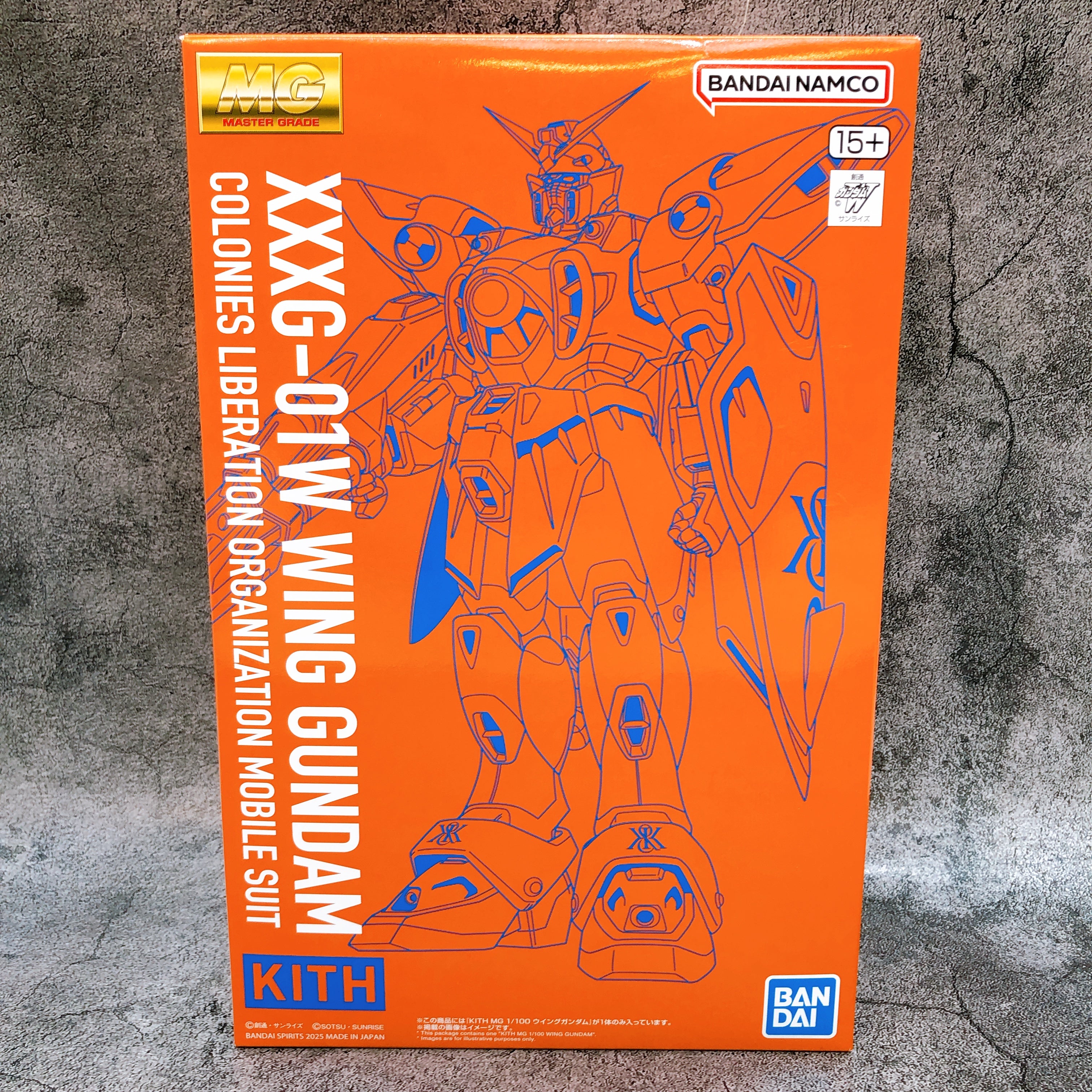 MG 1/100 Wing Gundam Kith Collaboration Limited Model Kit Bandai Japan FASTSHIP