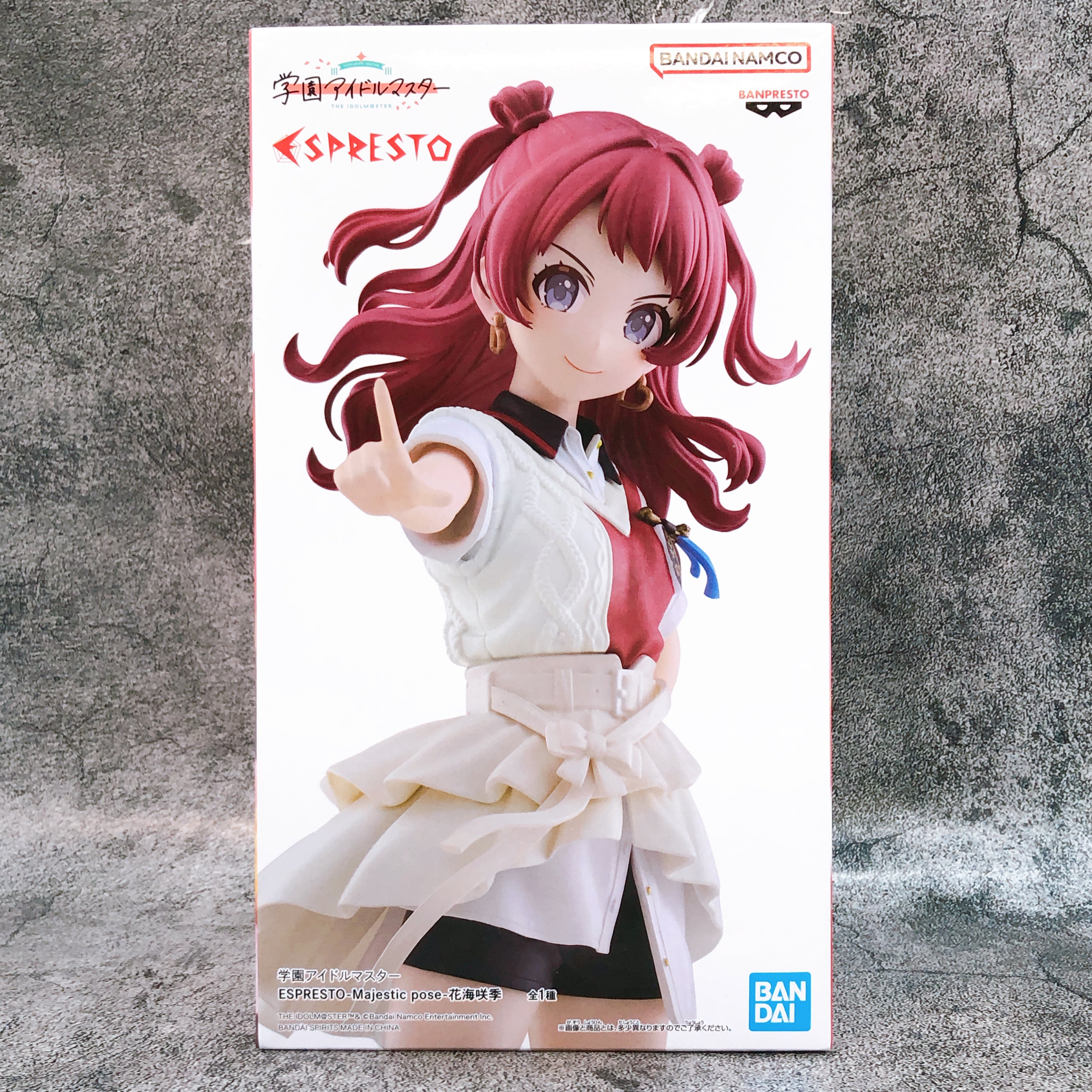 Gakuen iDOLM@STER Saki Hanami ESPRESTO Majestic pose Figure BANPRESTO Japan NEW